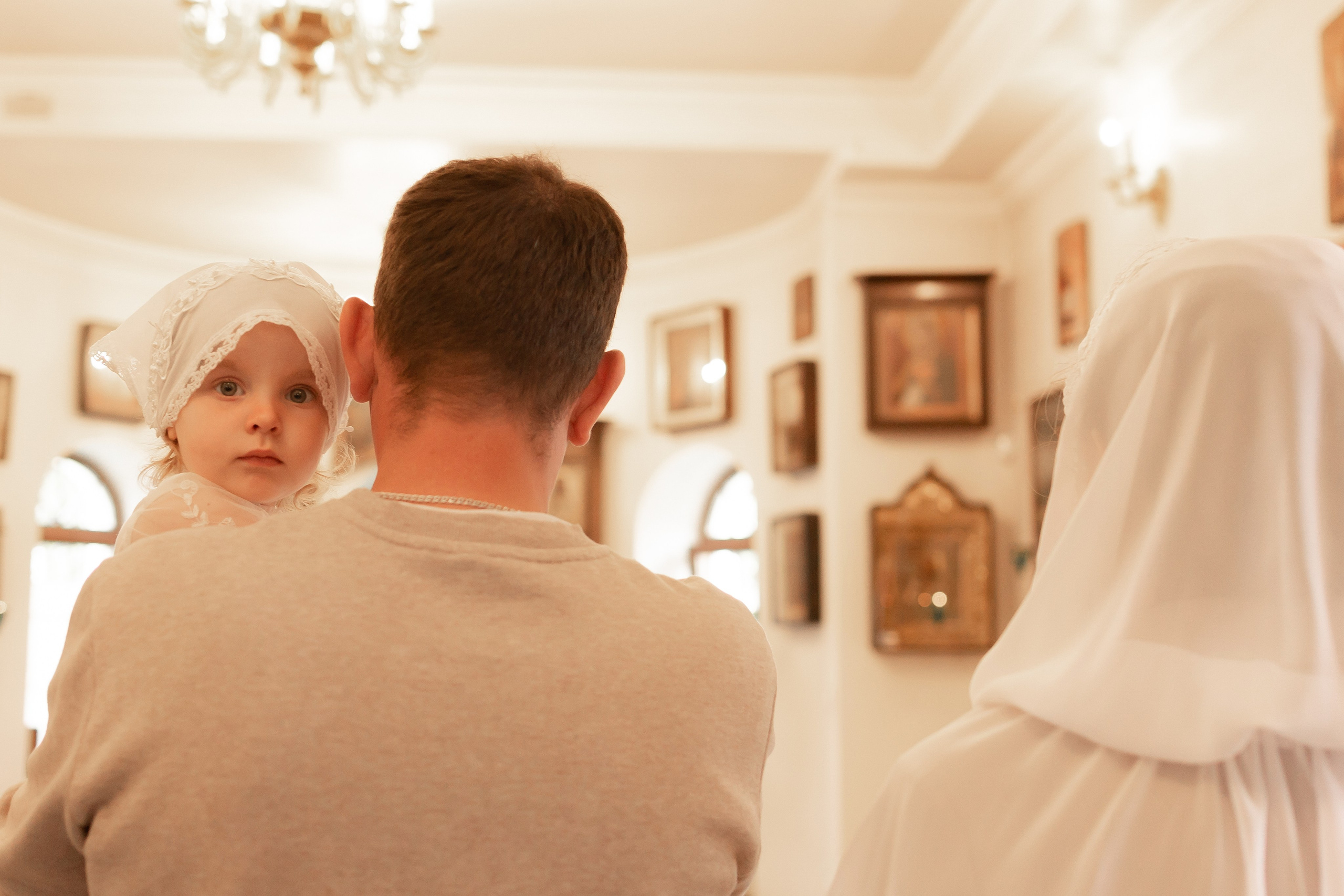 Крещение малышей. Фотограф Новорожденных и беременности г. Тюмень