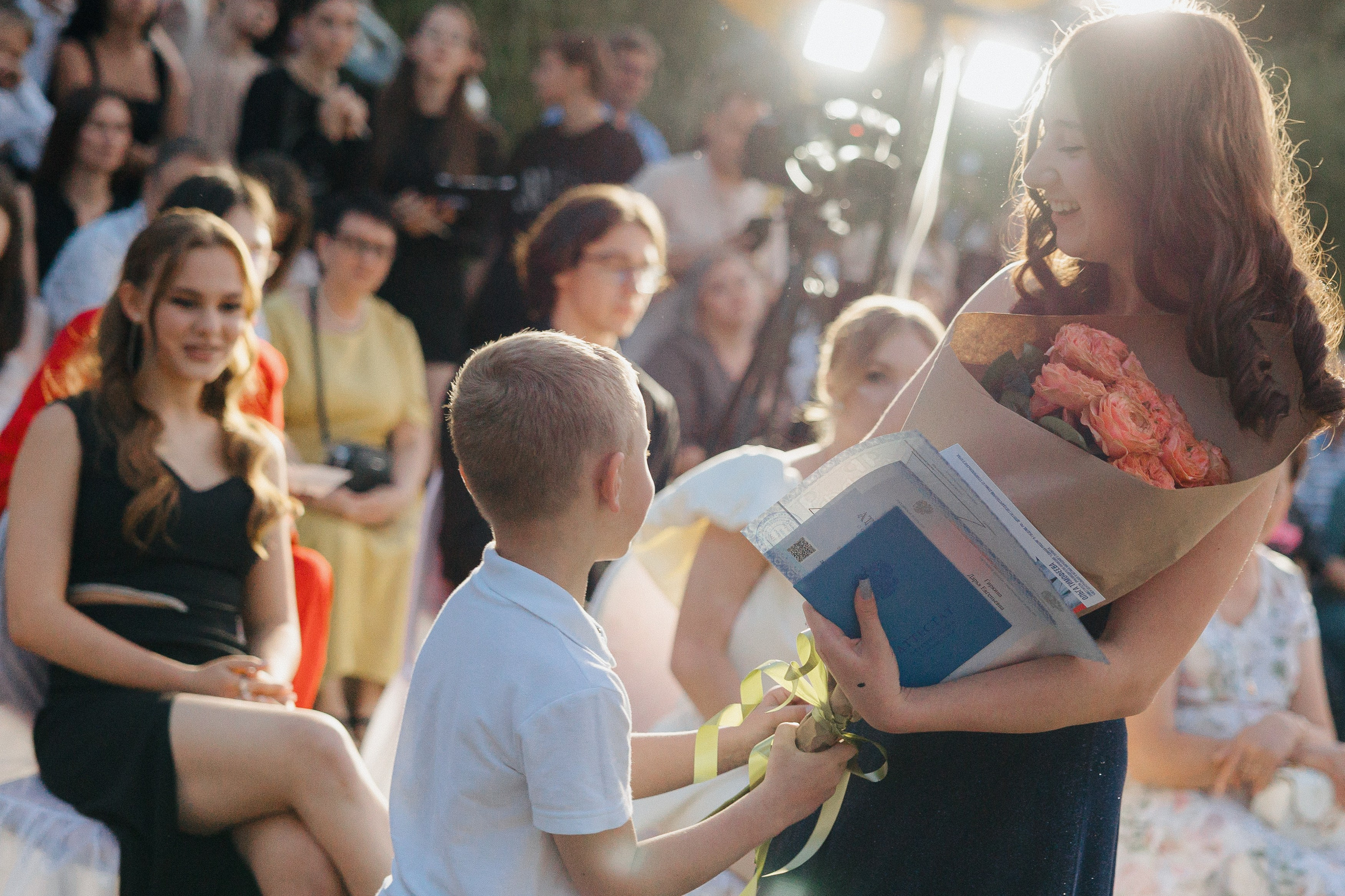 Вручение аттестатов. Свадебный фотограф Роман Еремеев