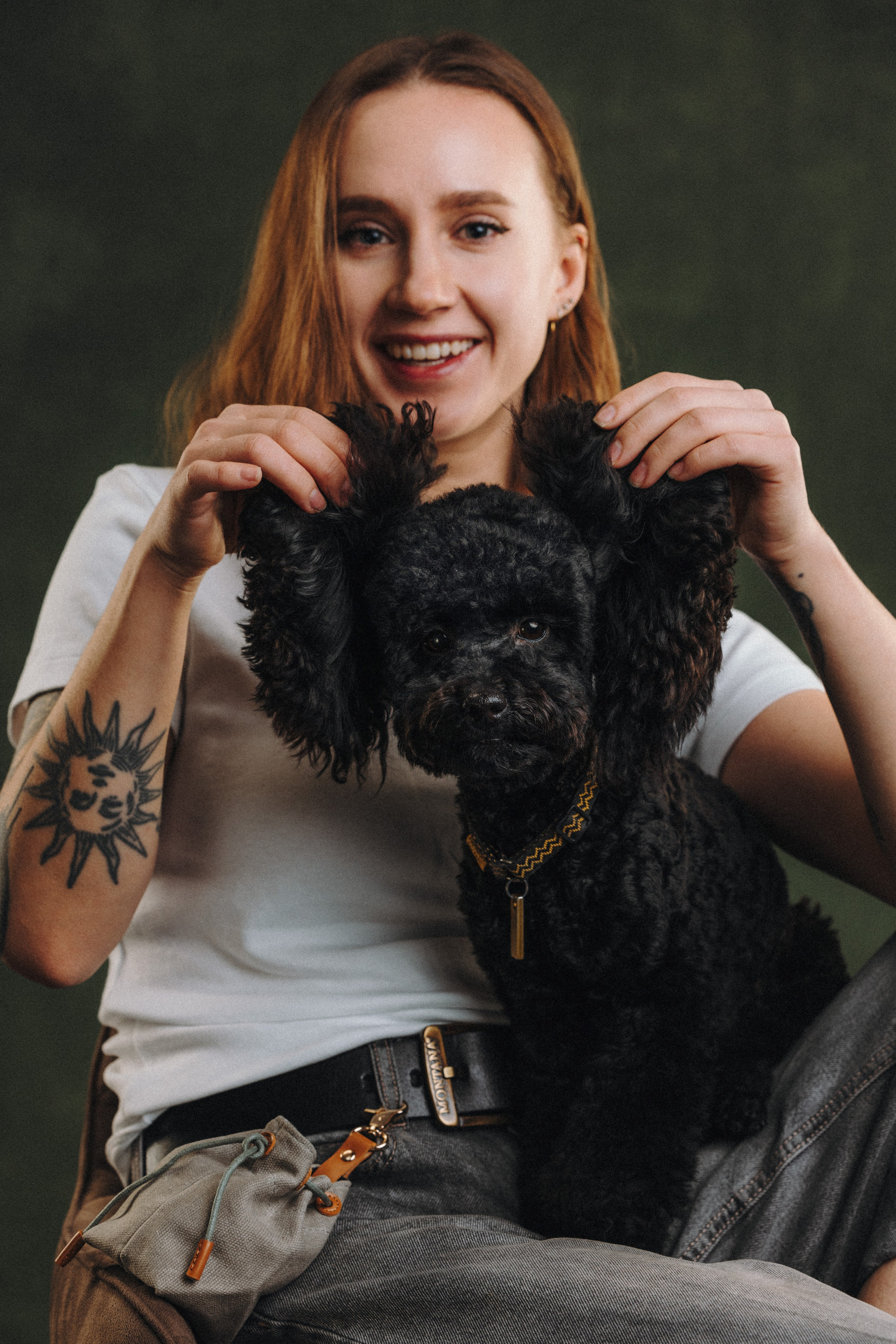 Ярослава и Туча. Фотограф анималист Осипчикова Мария