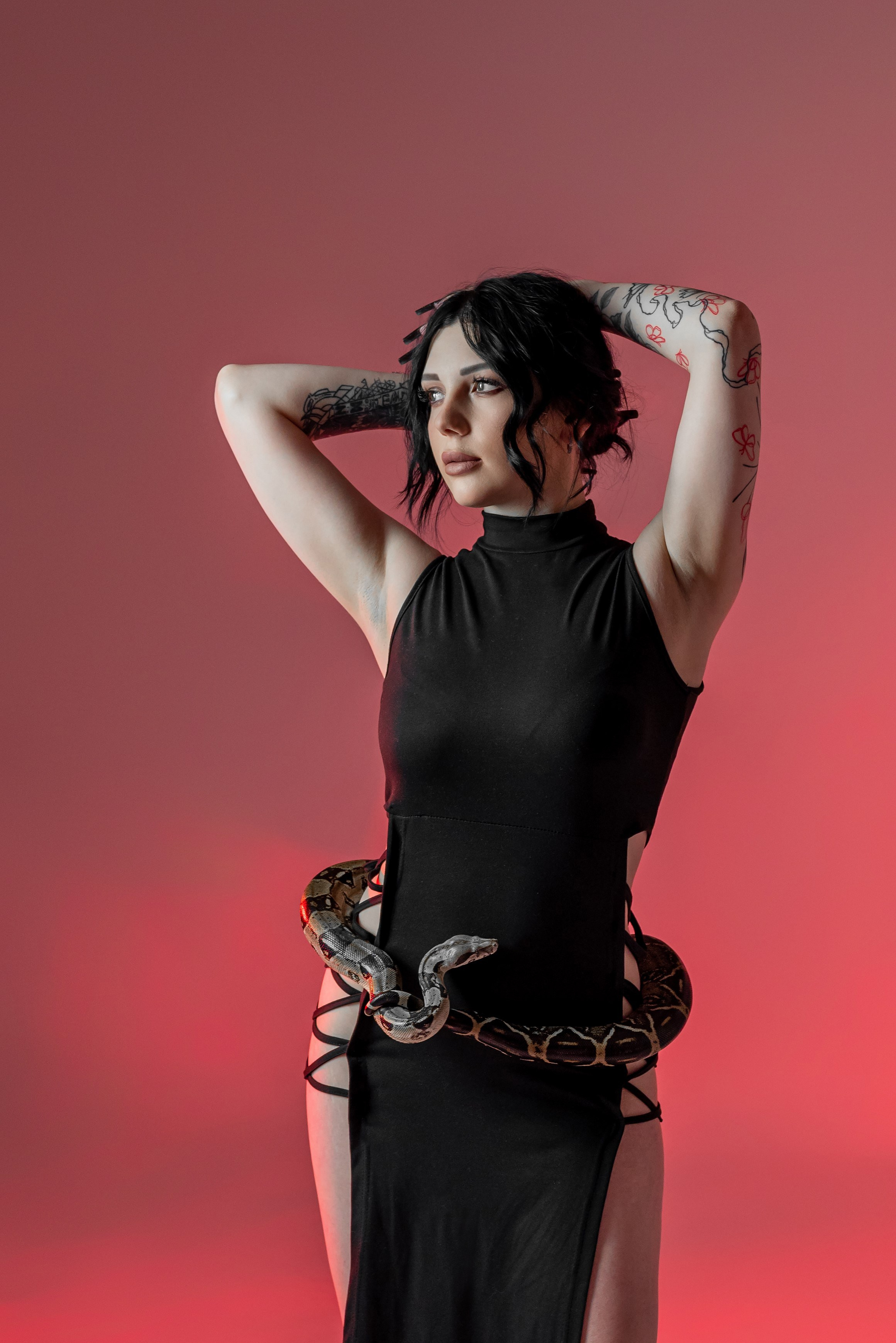 Фотопроект со змеёй 2025 г. Фотограф в городе Салават