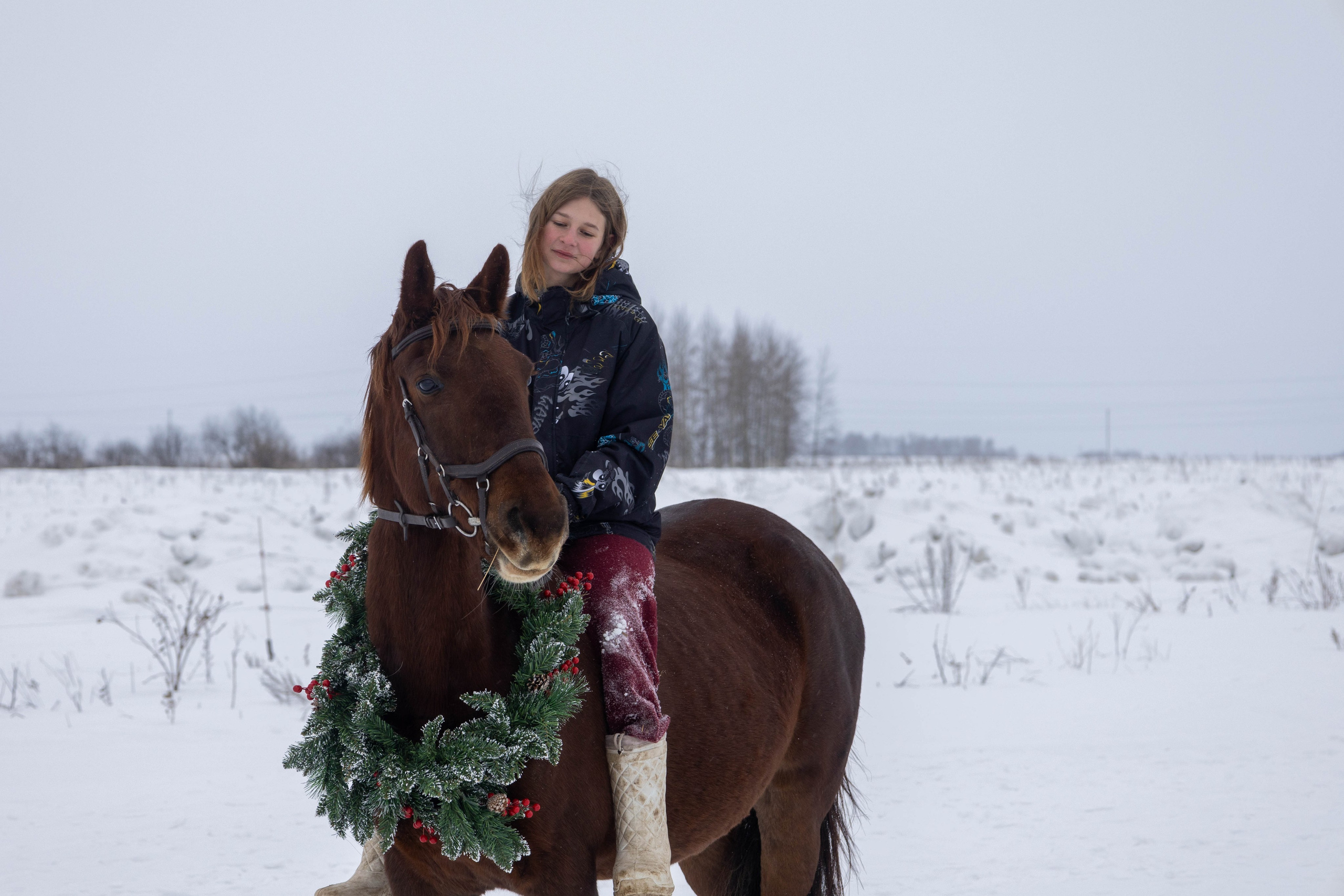 С лошадьми. Mintonov's Film Studio