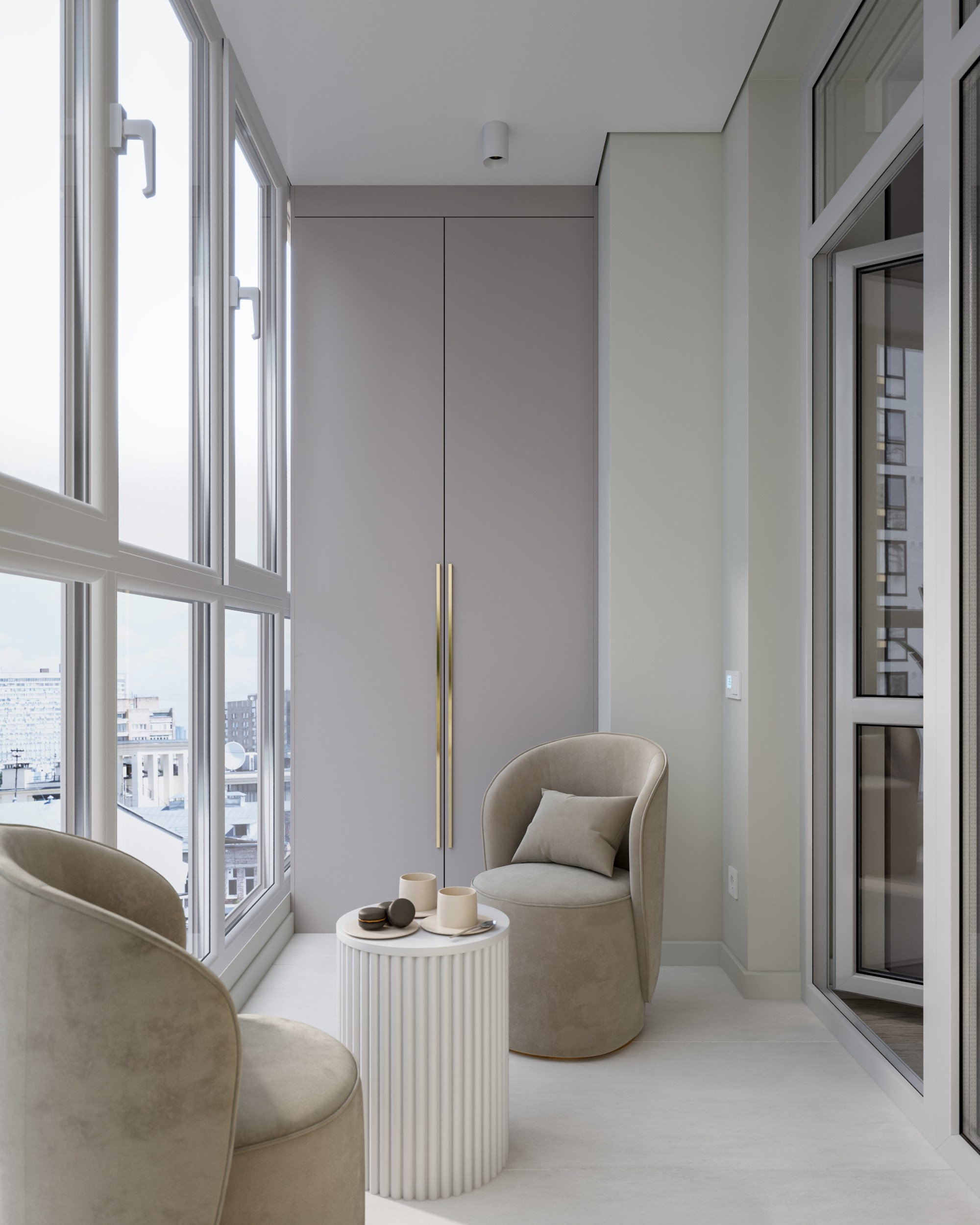 Квартира 70 кв. м. для семьи с ребенком ЖК «Смартполет». Дизайнер интерьеров Ростов-на-Дону Кристина Карпенко