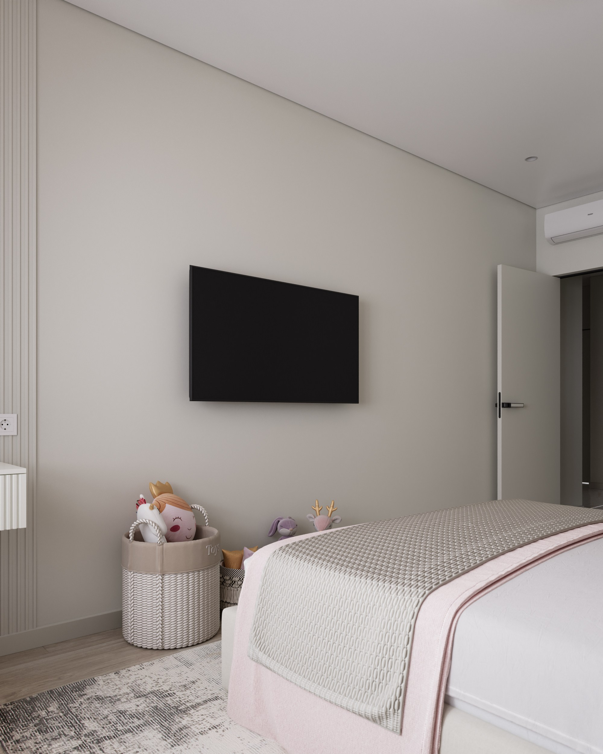 Квартира 70 кв. м. для семьи с ребенком ЖК «Смартполет». Дизайнер интерьеров Ростов-на-Дону Кристина Карпенко