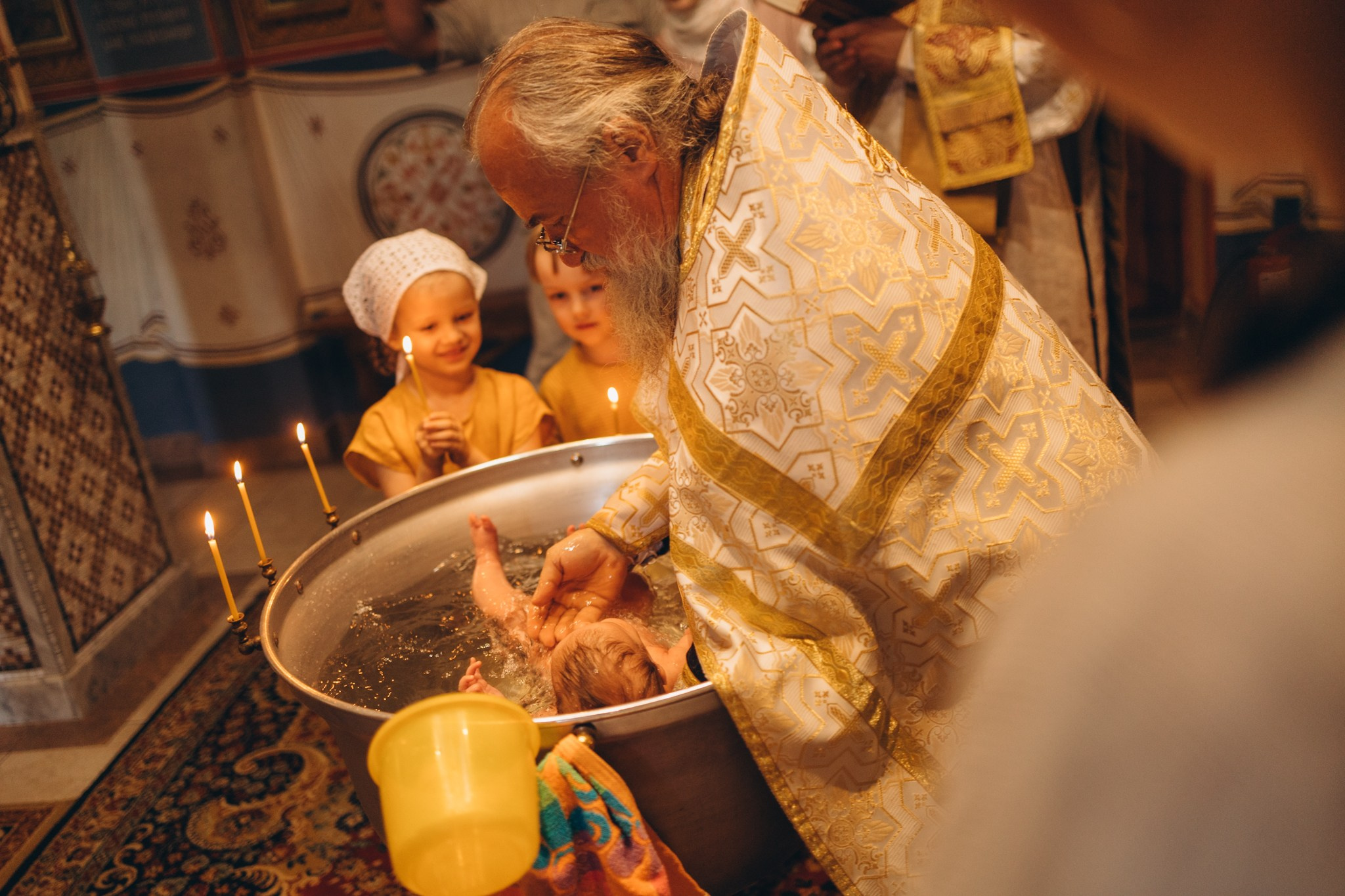 Крещение. Фотограф Мария Прусакова