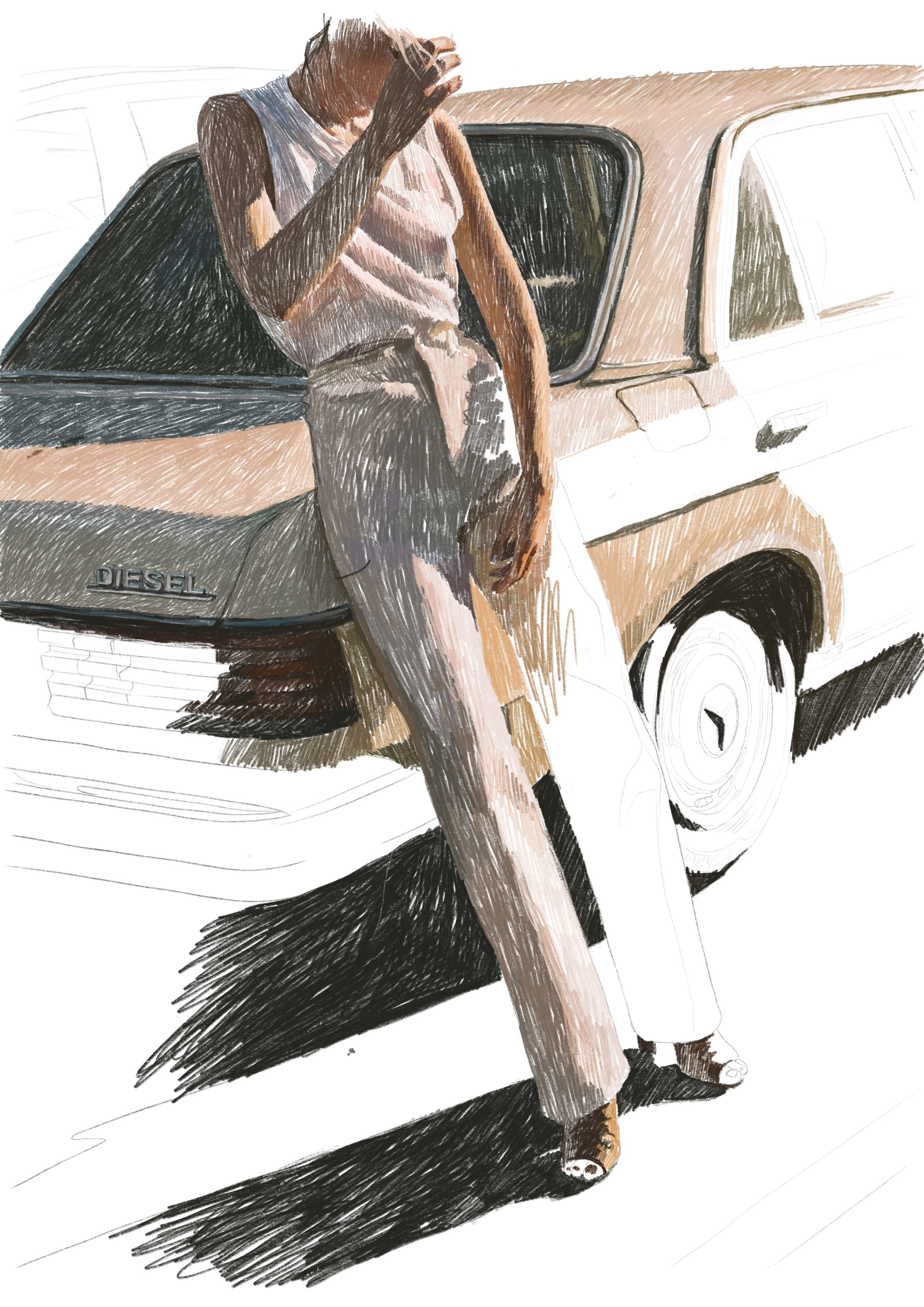 Digital pencils. Современная художница Диана Рогаткина