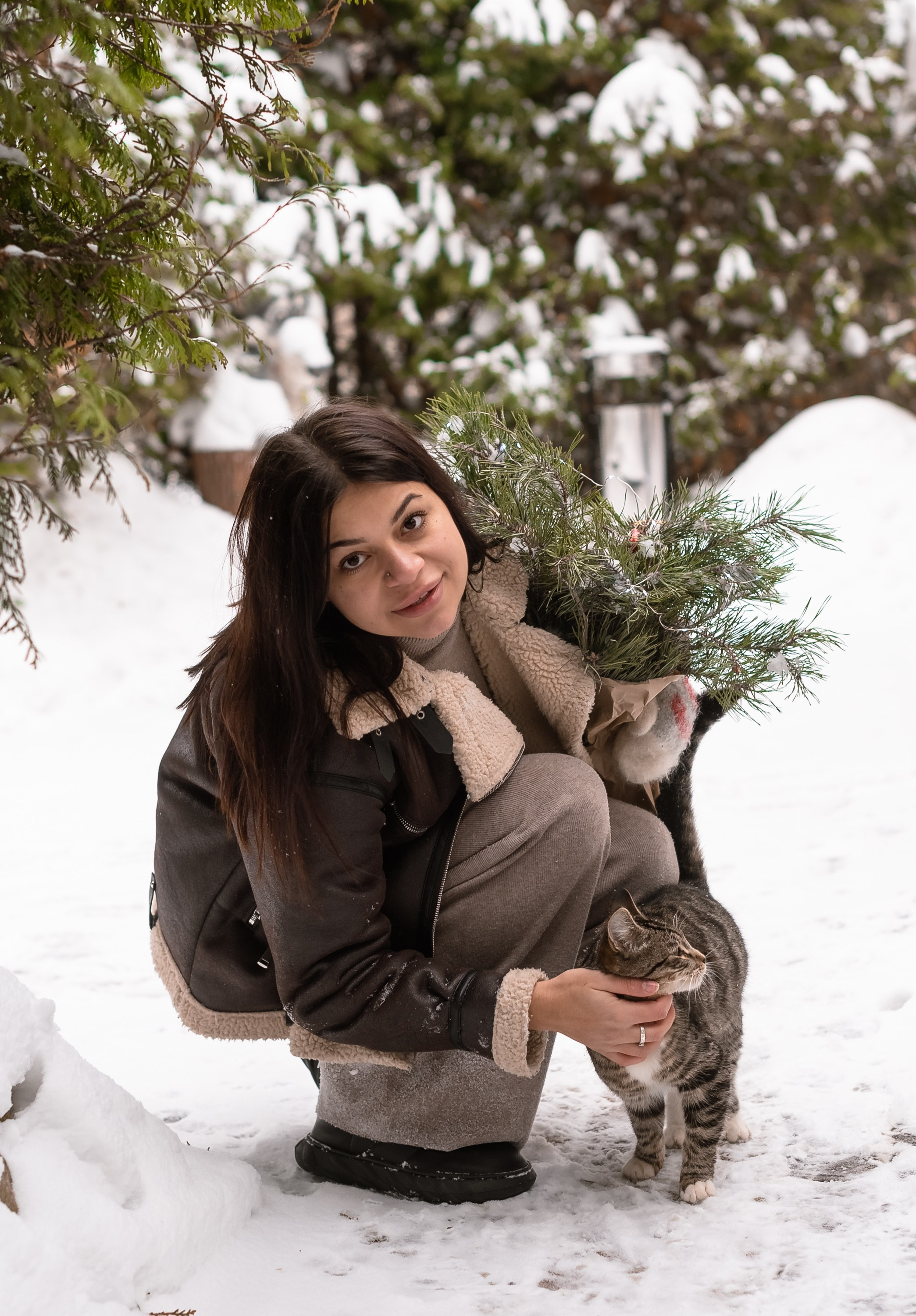 Зимняя прогулка Софии. Фотограф Тула творческие фотосессии недорого Ольга Ромашина