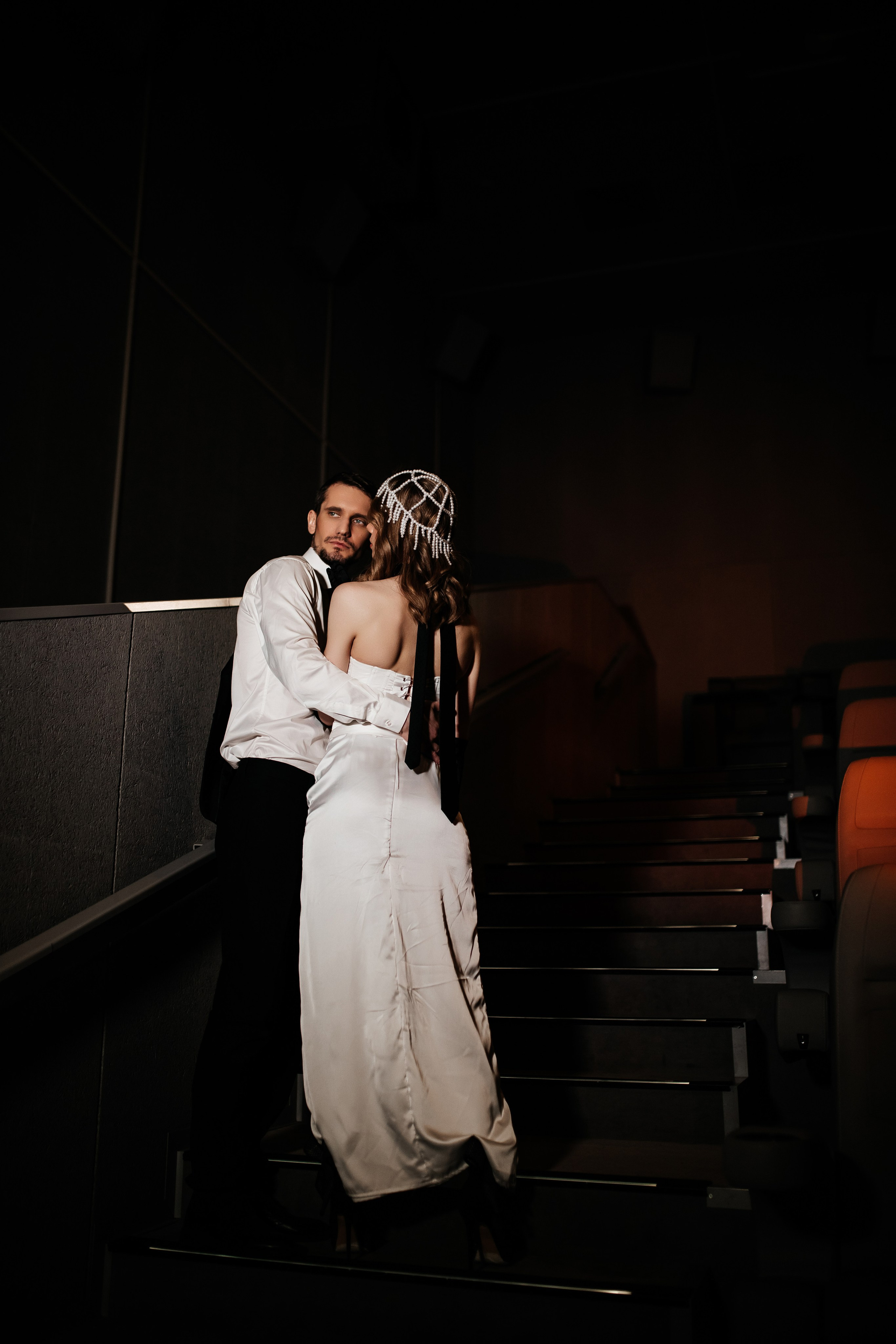 Свадьба в кинотеатре. Фотограф Санкт-Петербург Раднаева Юлия