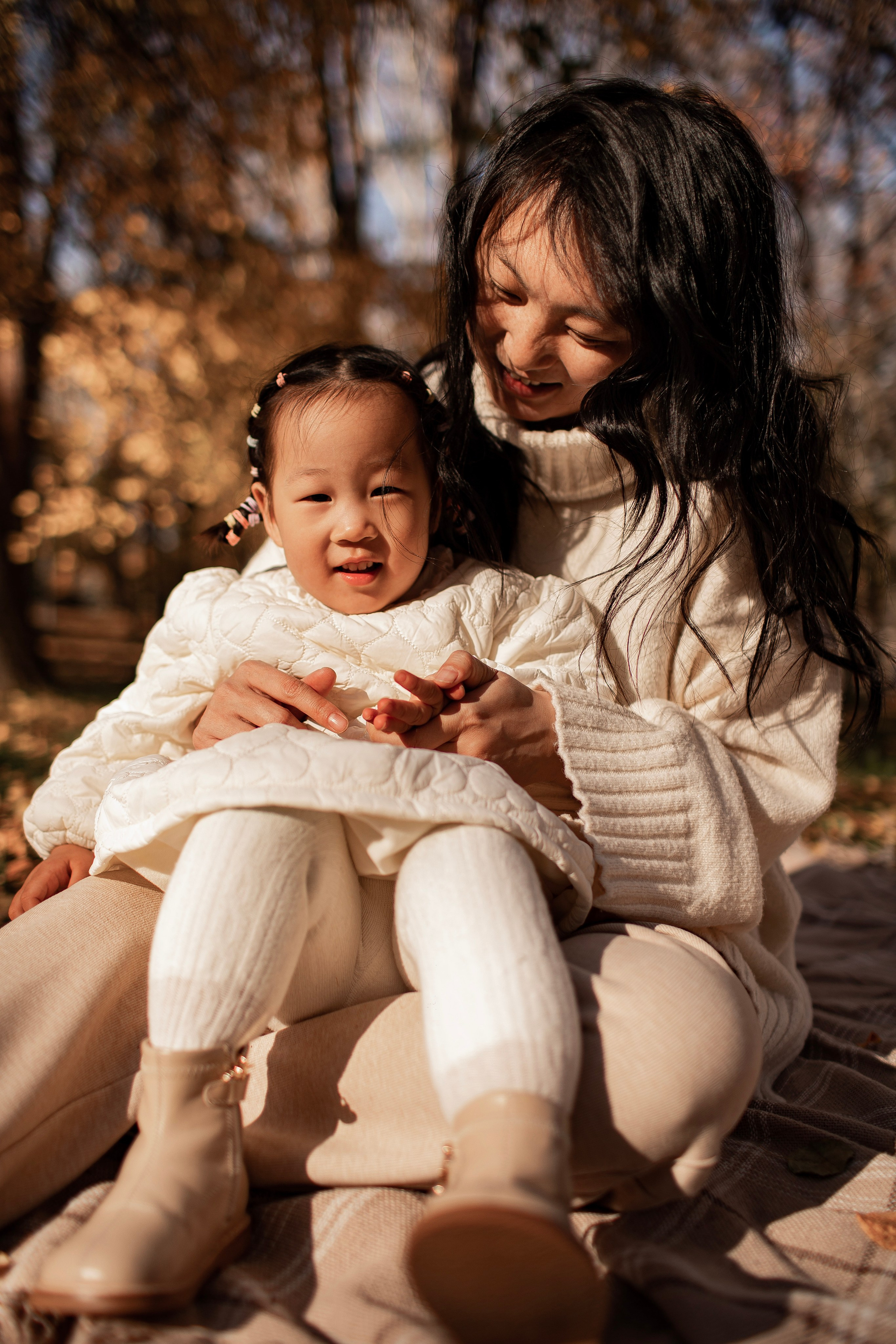 Осень в Харитоновском парке. Семейная съемка — это красивый способ признаться своей семье в любви
