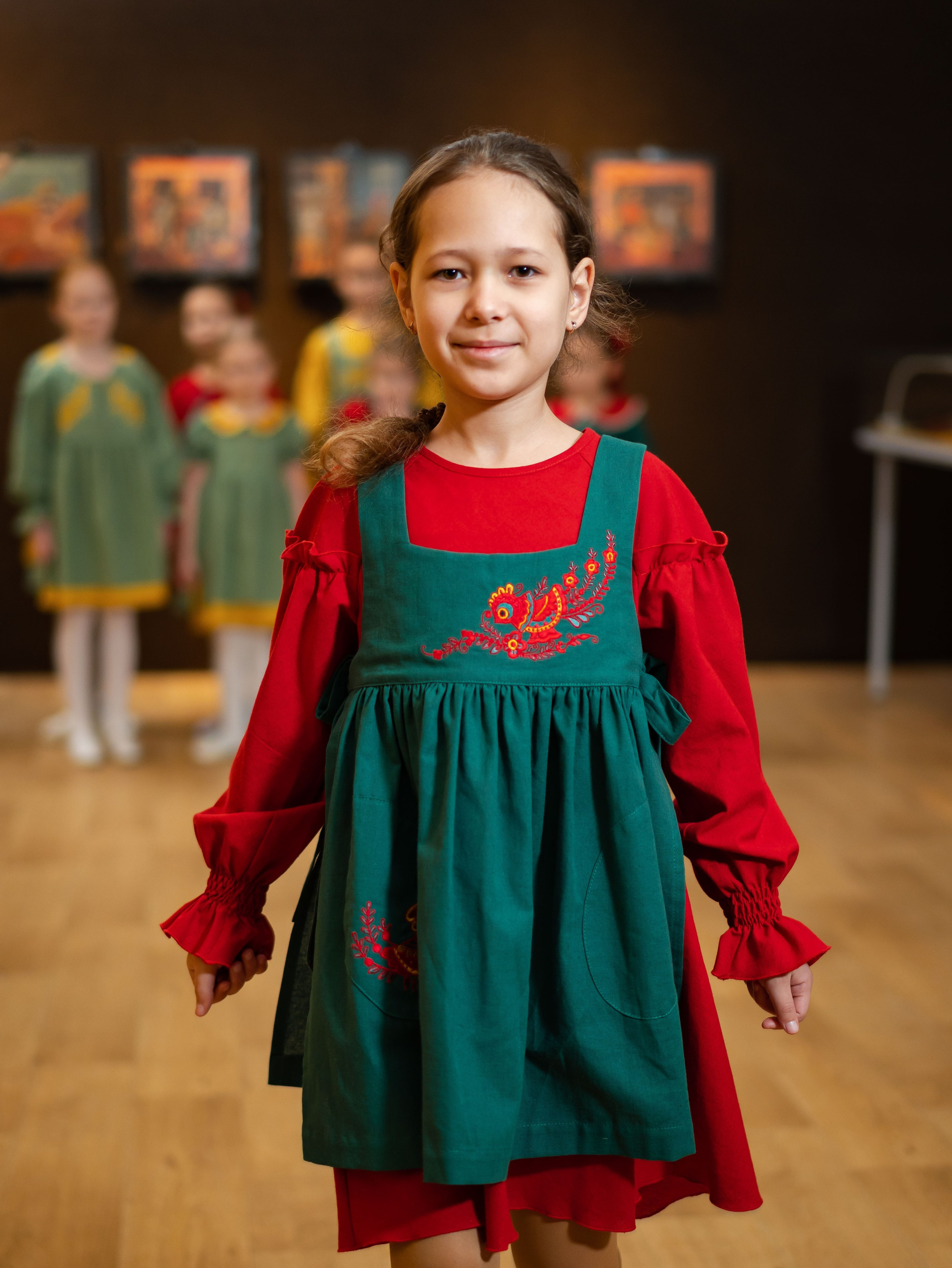 Показ одежды в рамках выставки «105. Лучшее». Фотограф Москва