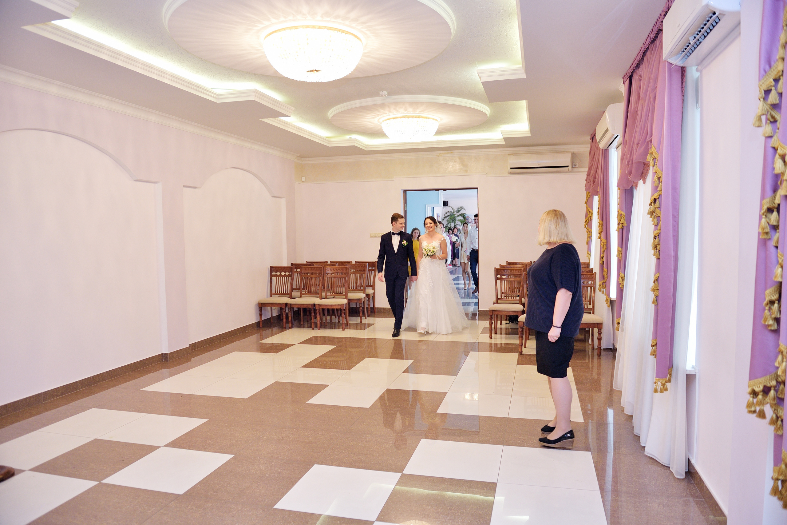 свадьба в гагаринском загсе, гагаринский загс