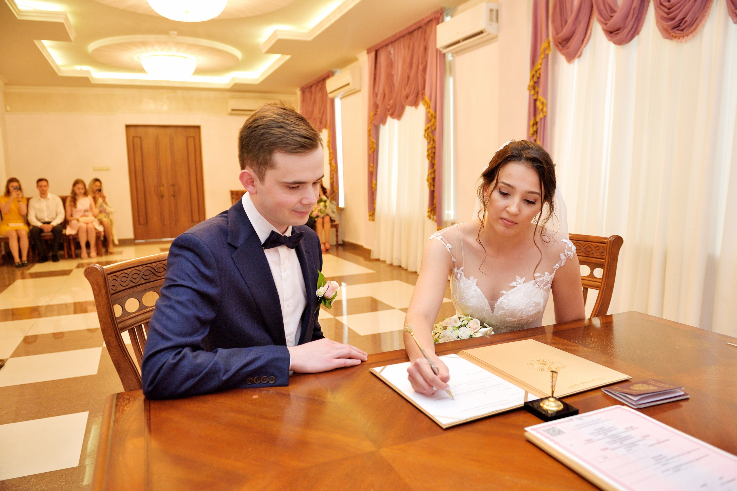 свадьба в гагаринском загсе, гагаринский загс