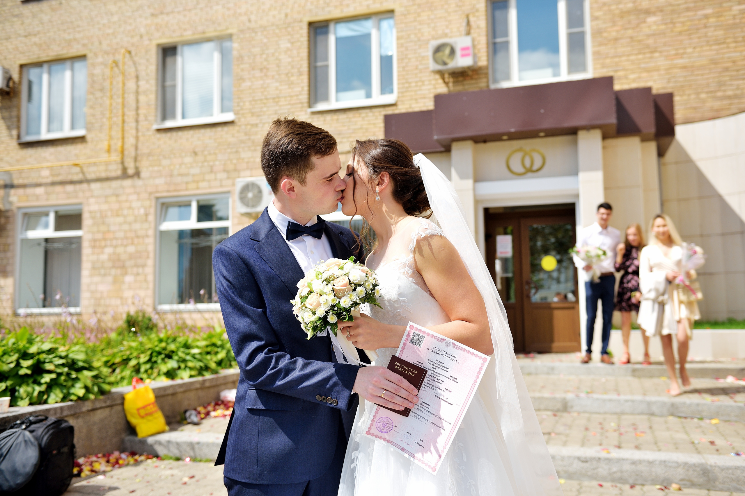 свадьба в гагаринском загсе, гагаринский загс