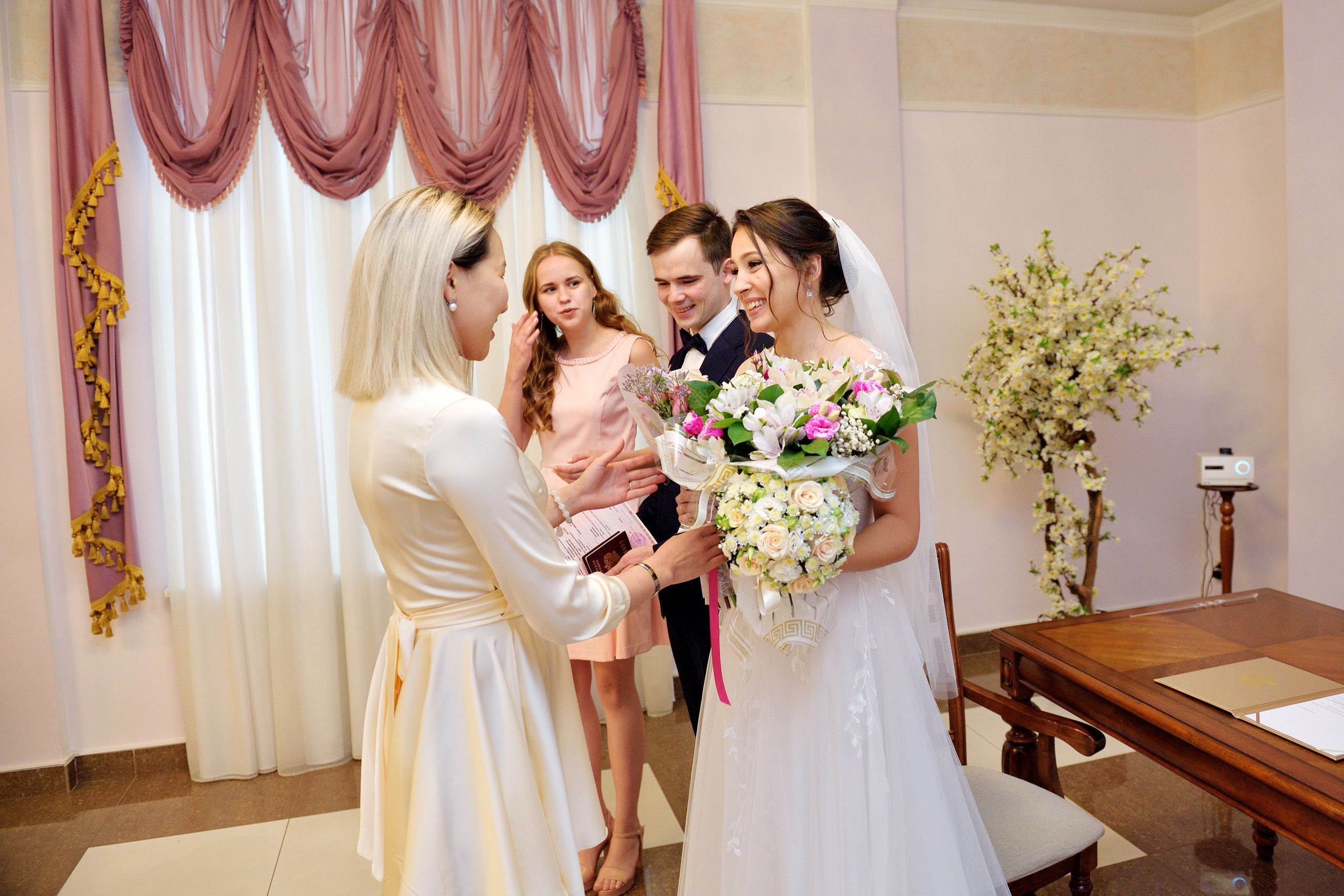 свадьба в гагаринском загсе, гагаринский загс