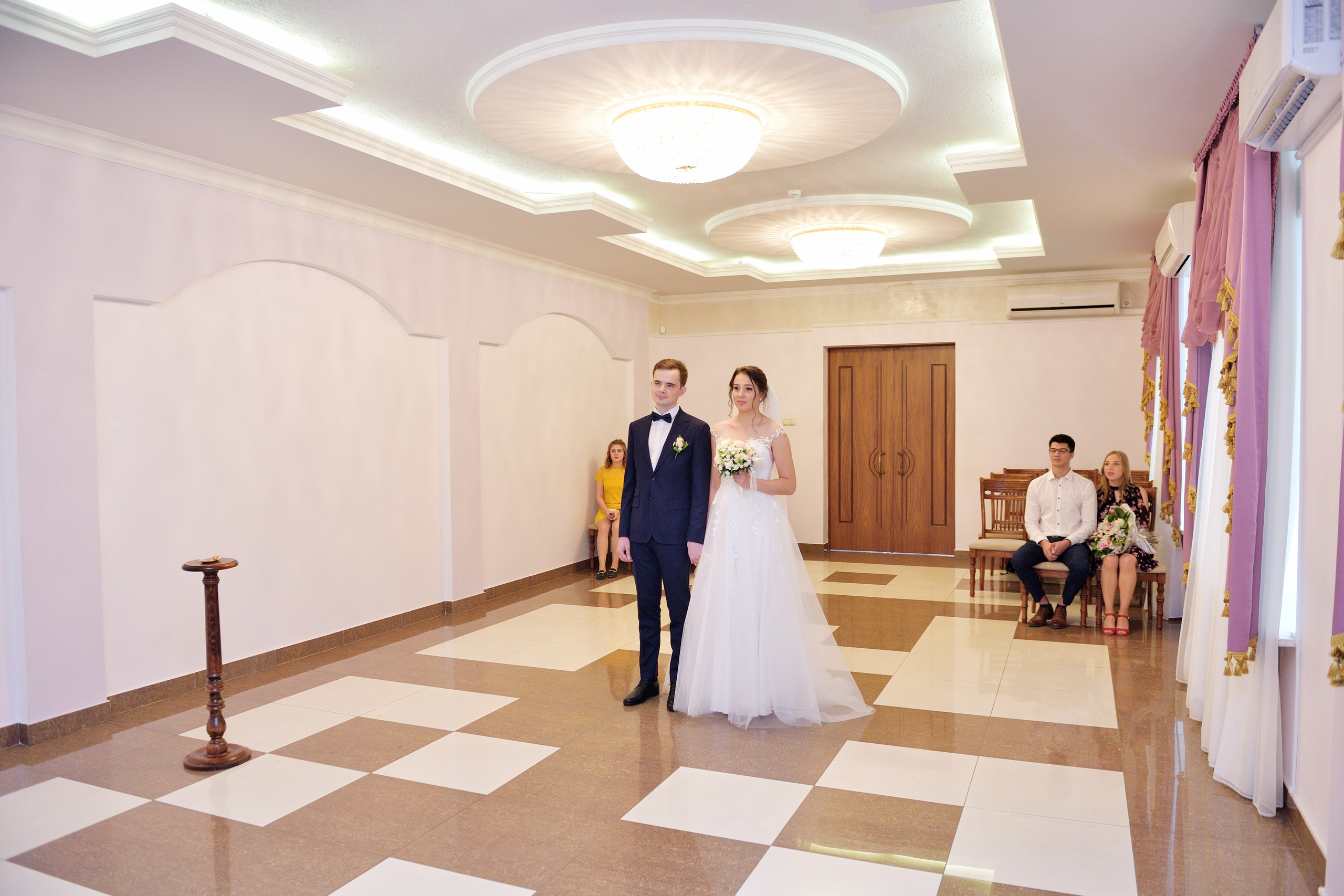 свадьба в гагаринском загсе, гагаринский загс