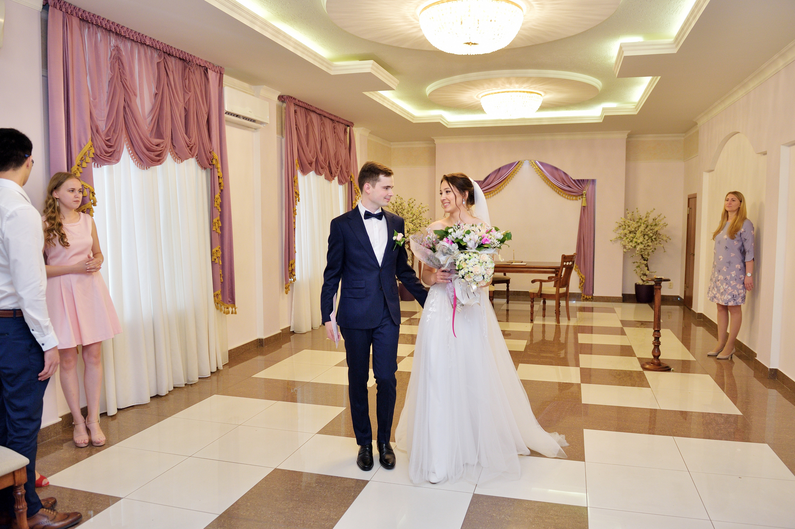 свадьба в гагаринском загсе, гагаринский загс