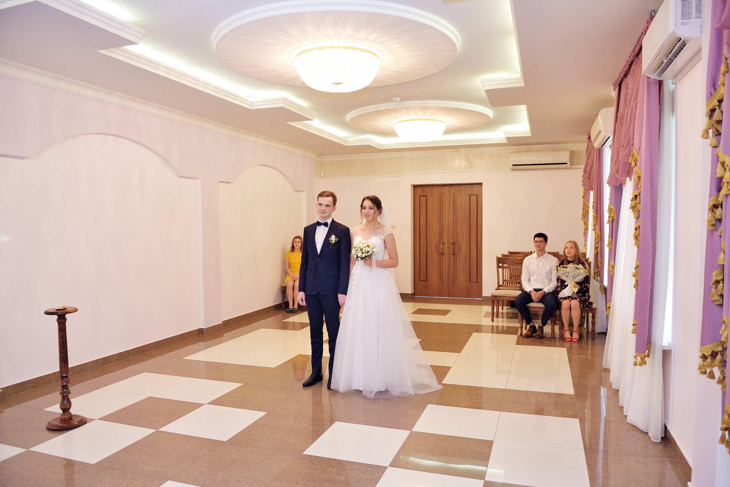 свадьба в гагаринском загсе, гагаринский загс