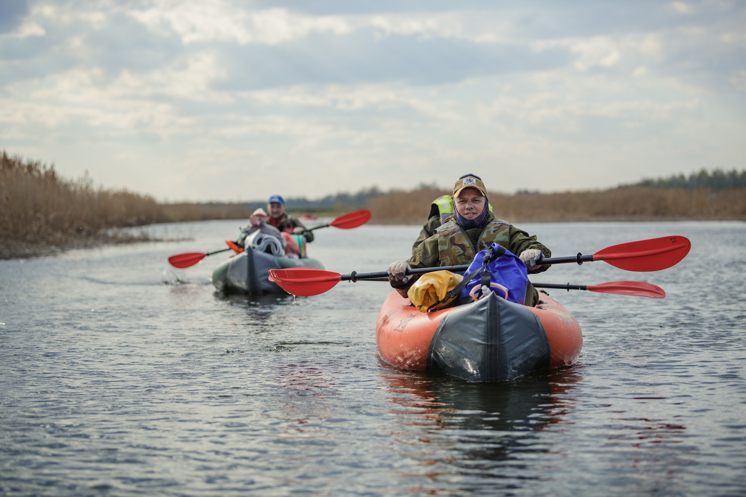 Водный поход 1-й кс по реке Случь. Репортажный фотограф Владимир Беляй