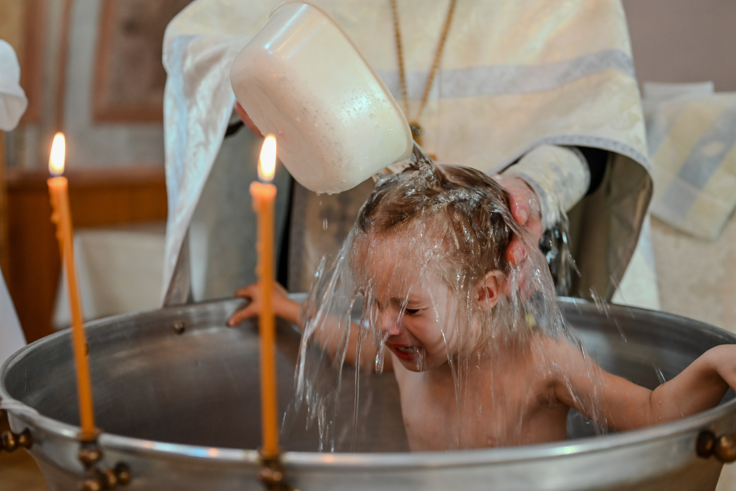 Крещение мама Анна. Семейный и детский фотограф Москва