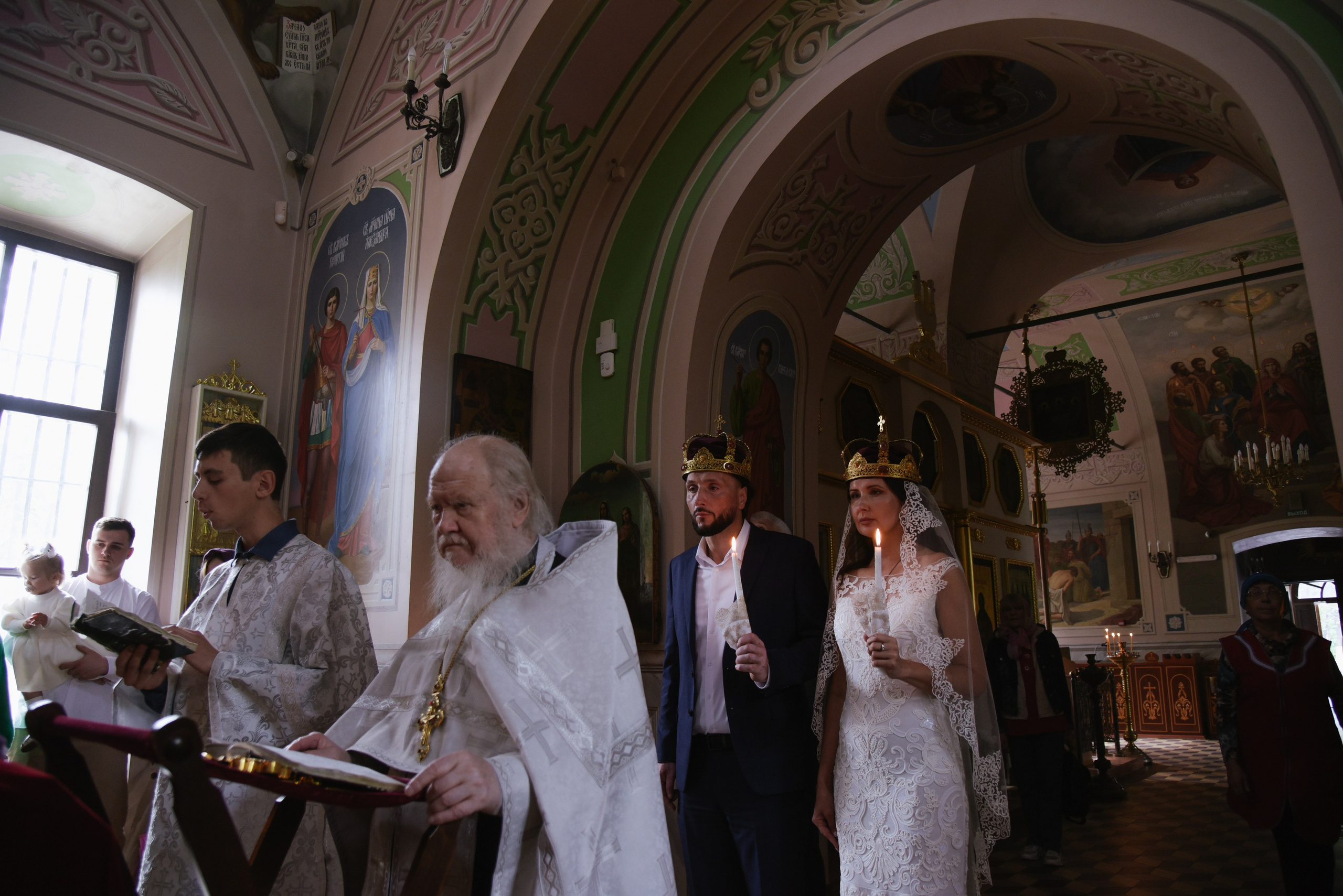 Венчание Храм Живоначальной Троицы на Воробьёвых горах. Фотограф Лола Волна, город Москва