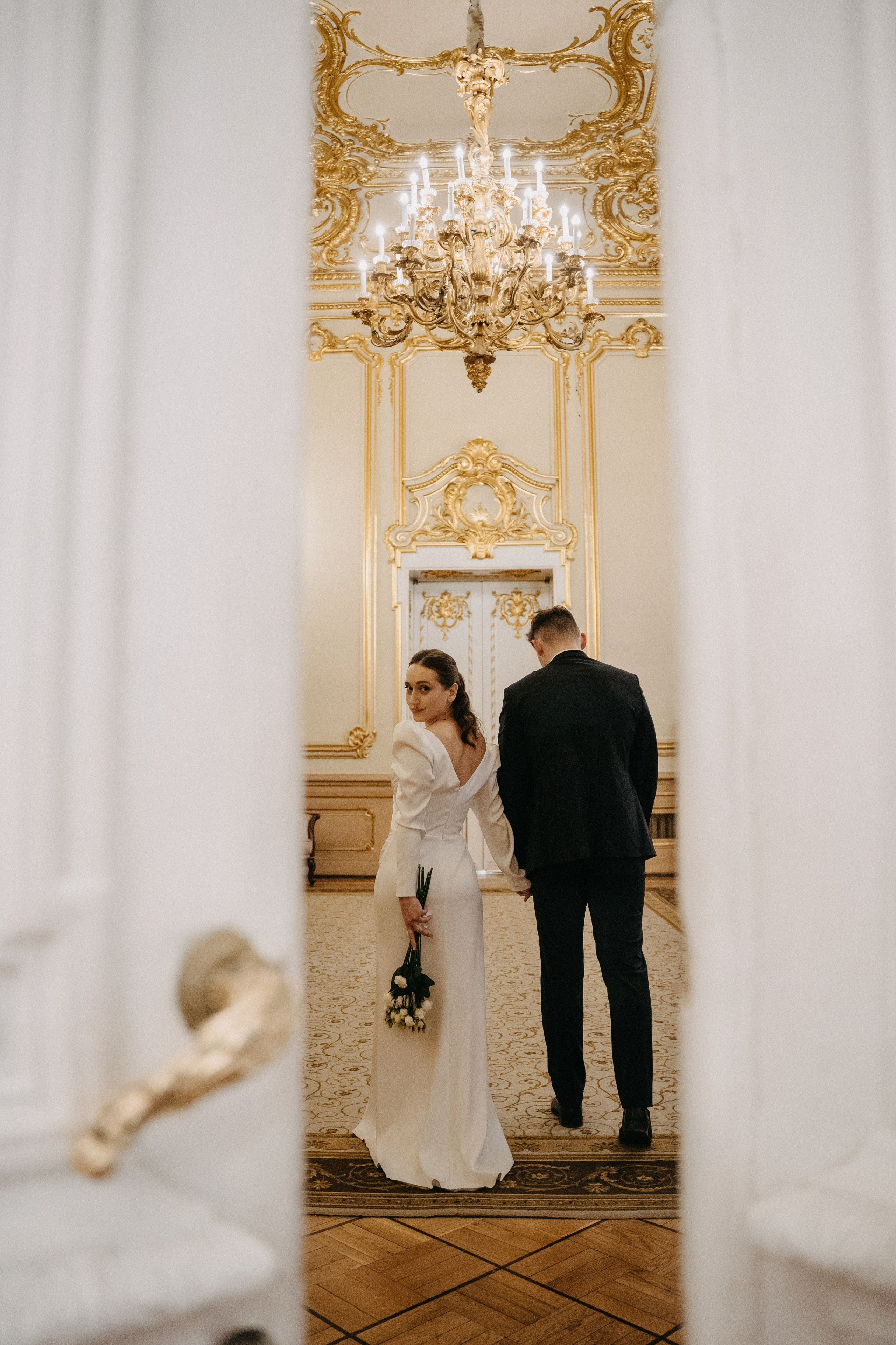 Свадебная фотосессия в Санкт-Петербурге. Федосова Елизавета - свадебный фотограф СПб. Фотосессия Дворец Бракосочетания №1