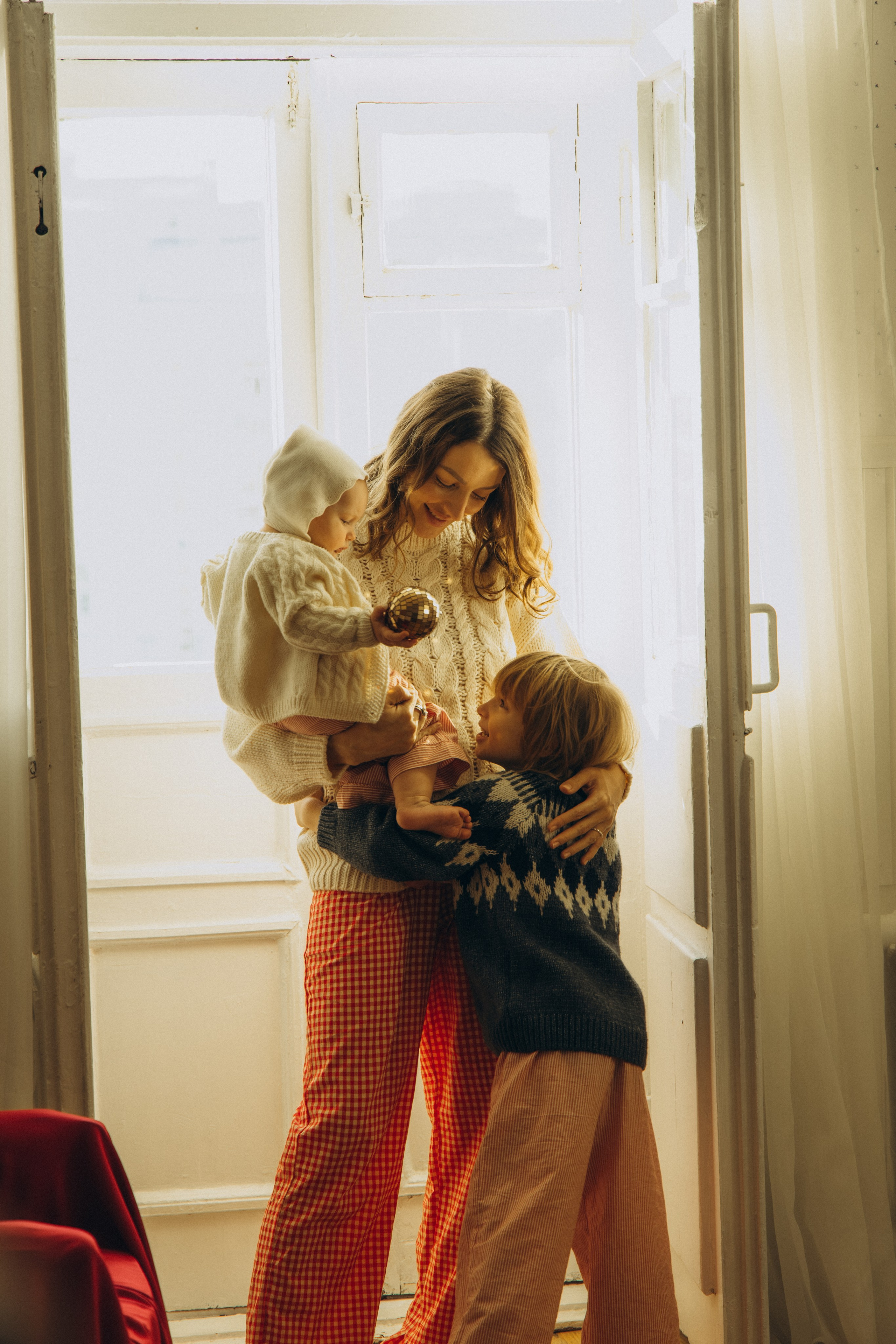 Теплая новогодняя история. Семейный фотограф в Москве Лоншакова Кристина