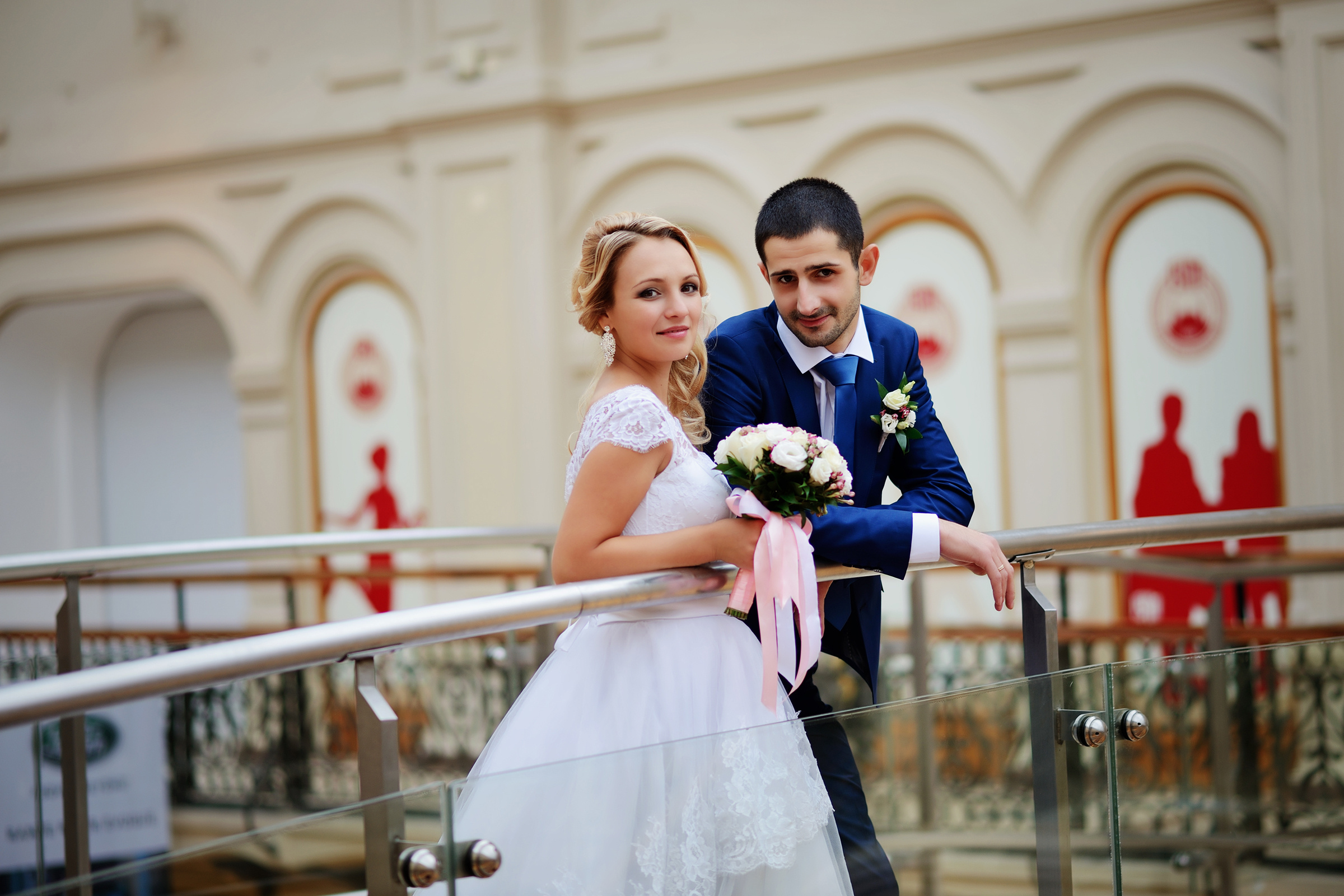 Свадебная фотосессия в ГУМе