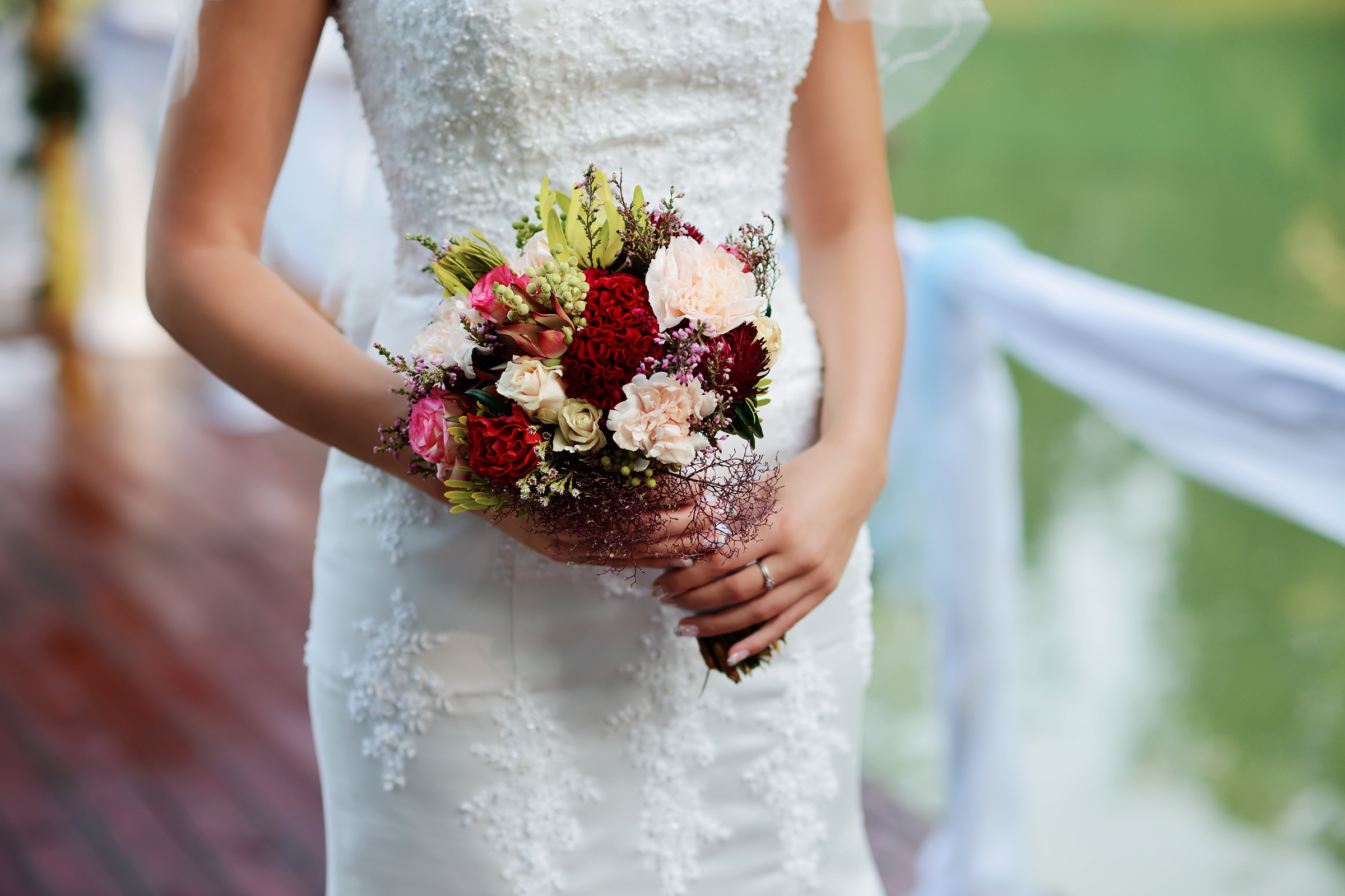 свадебная фотосессия на природе