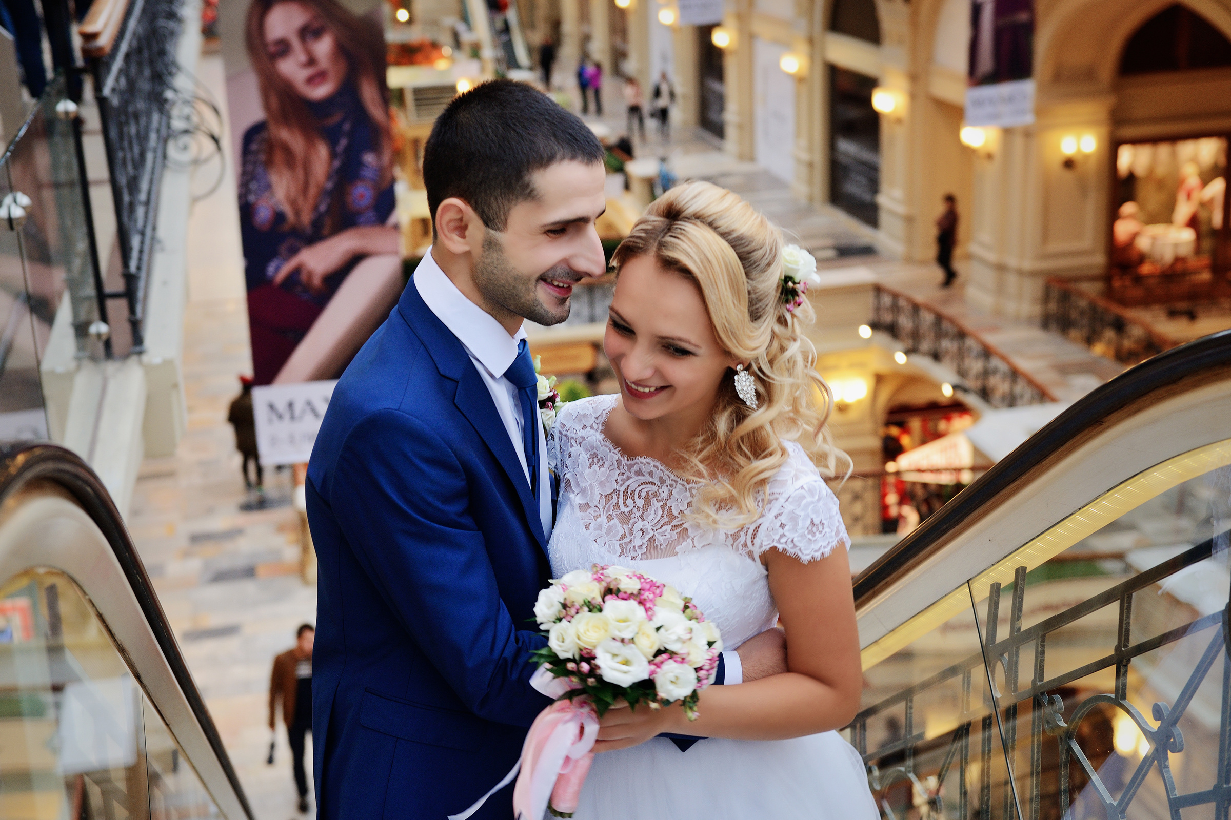 Свадебная фотосессия в ГУМе