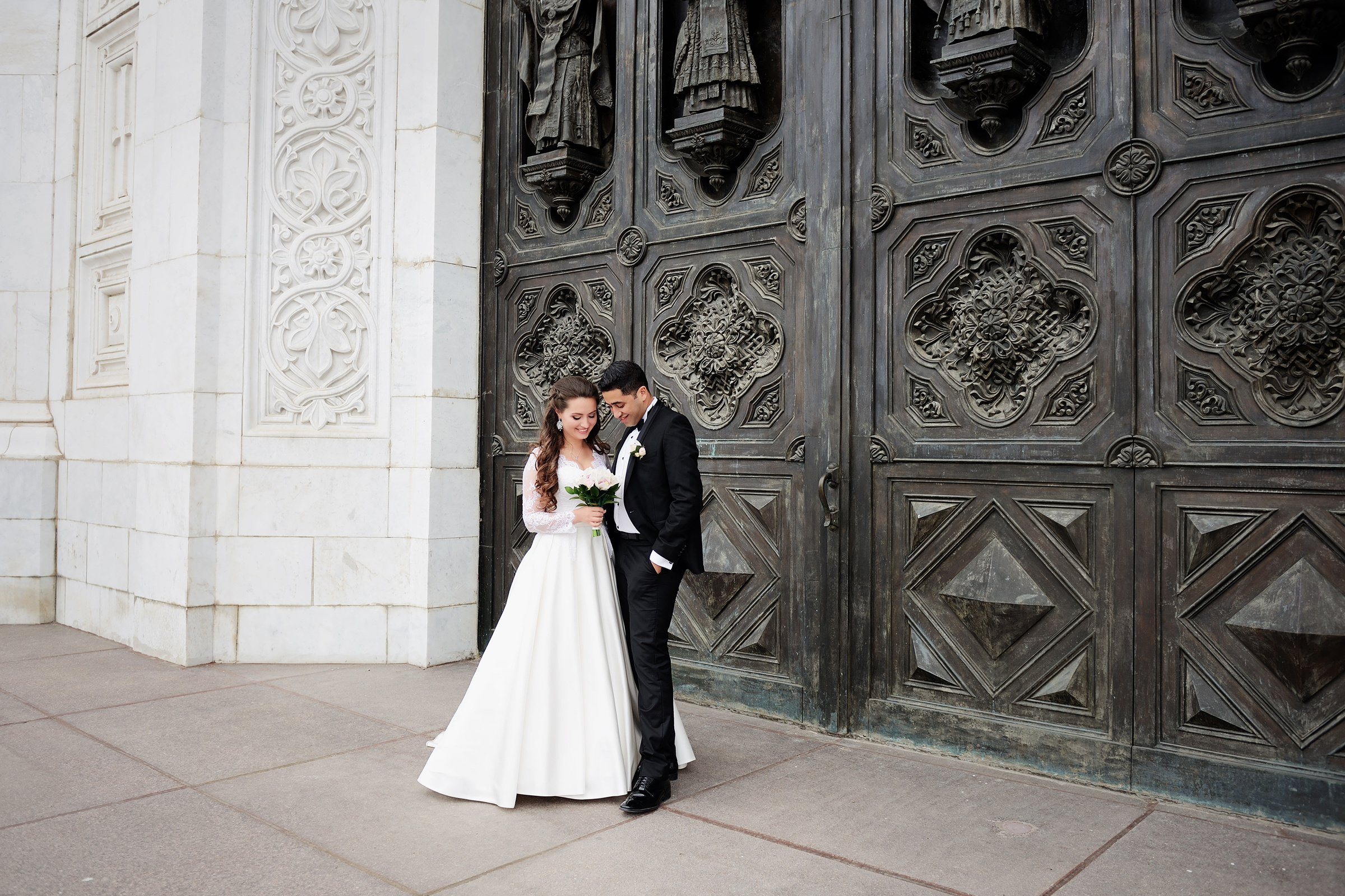 свадебная фотосессия храм Христа Спасителя