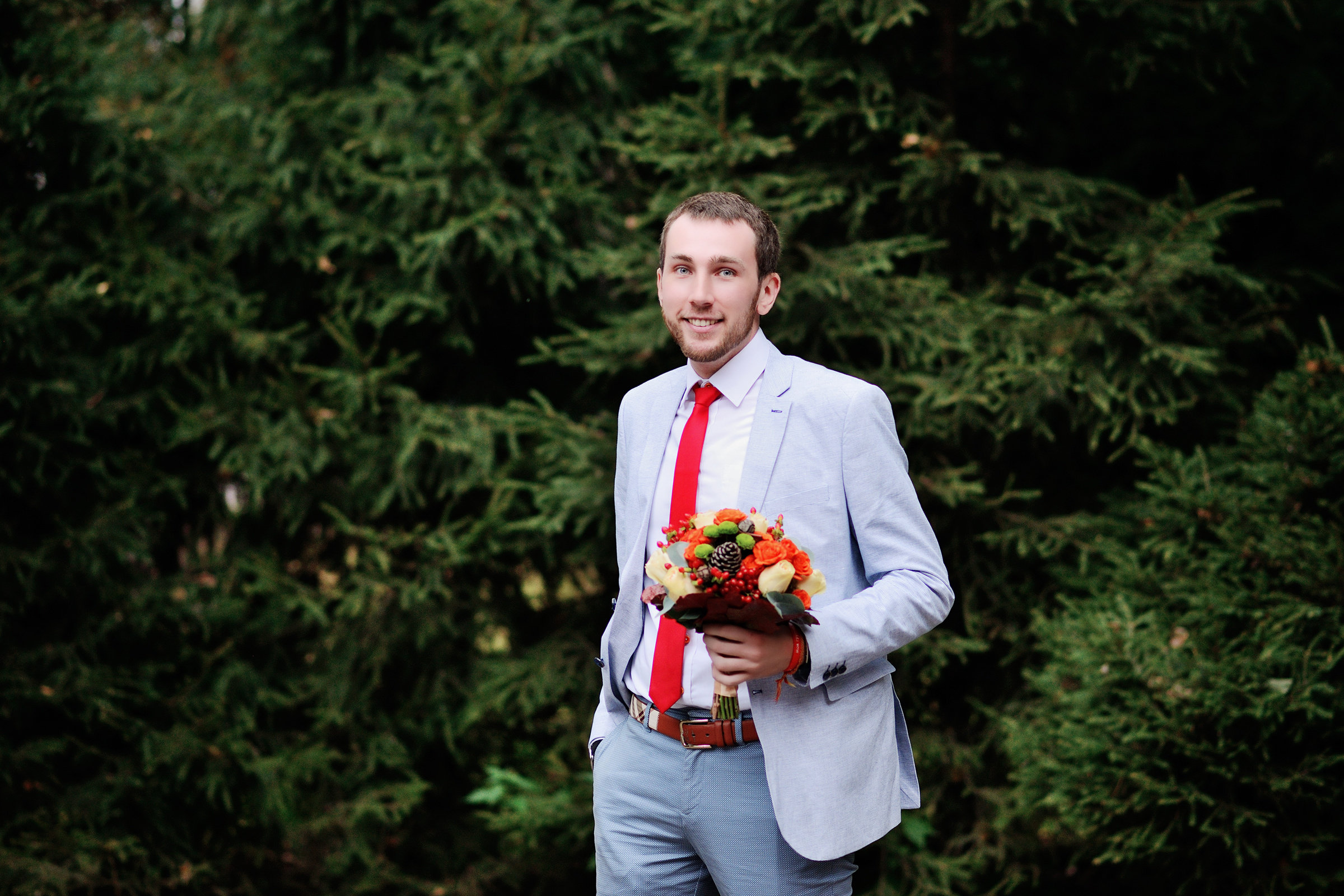 свадебная фотосессия нескучный сад