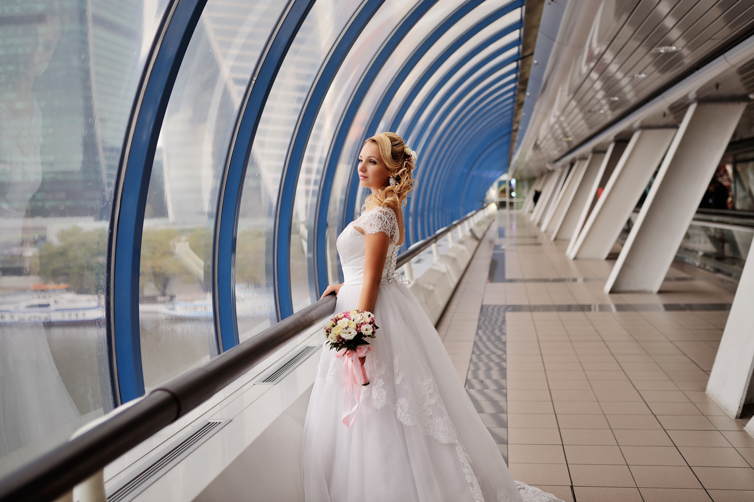 Свадебная фотосессия мост багратион