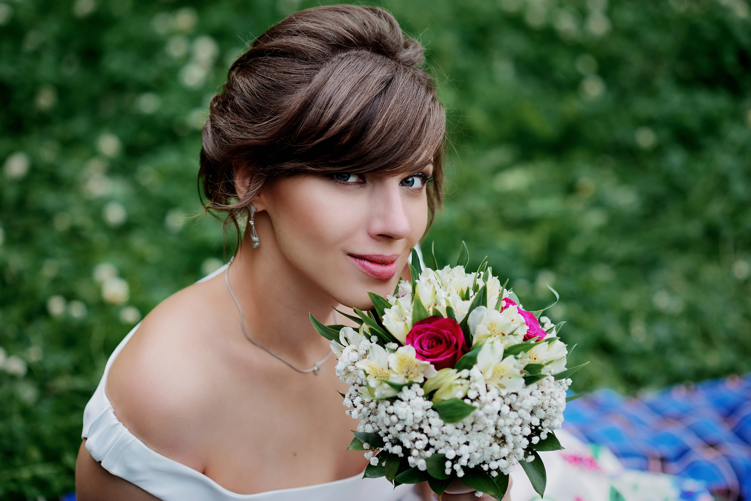 свадебная фотосессия нескучный сад