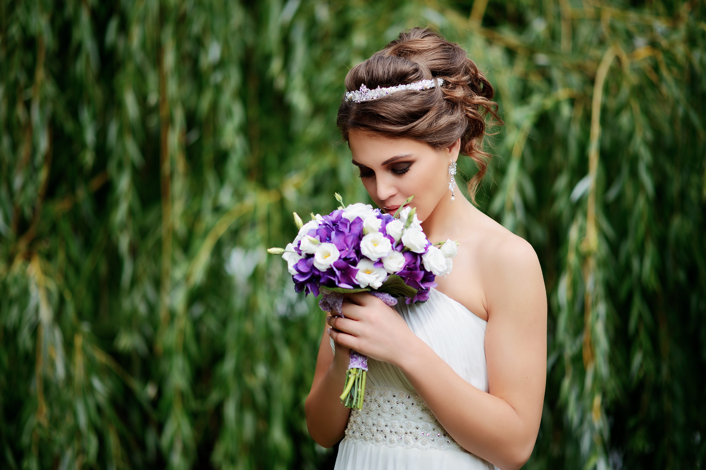 свадебная фотосессия парк новодевичьего монастыря