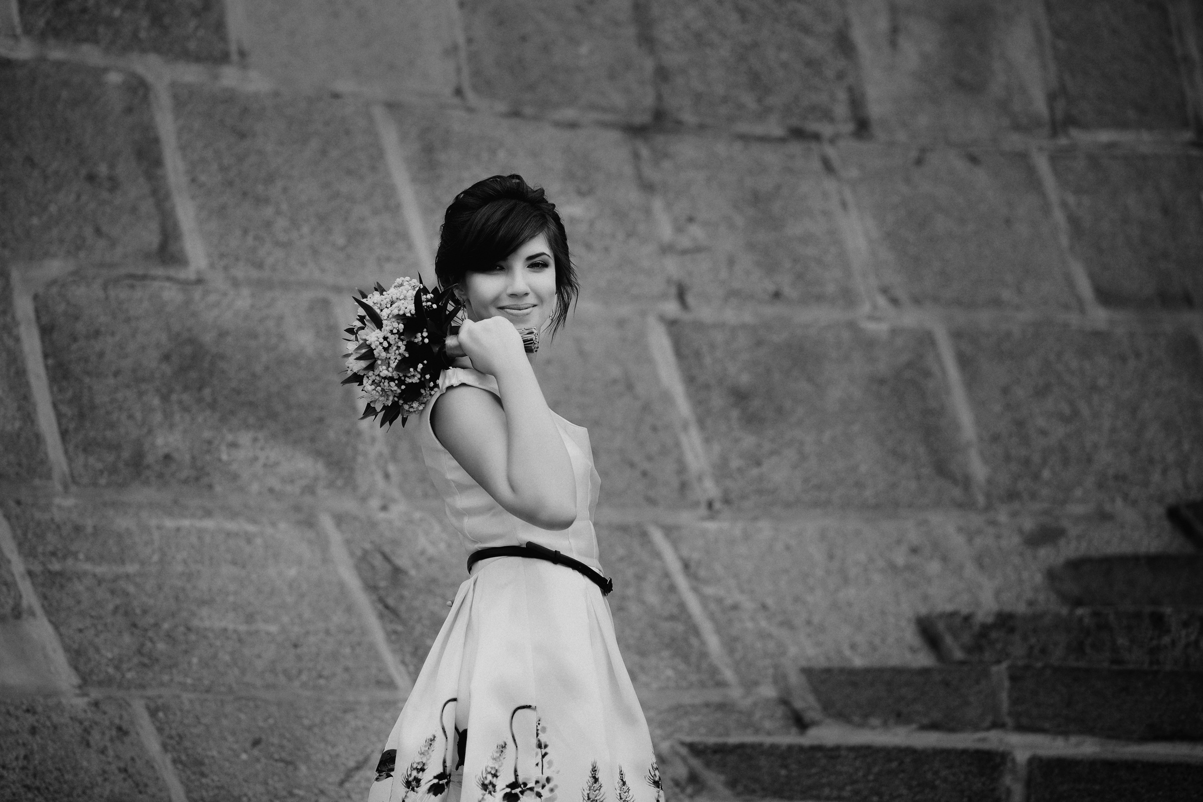 свадебная фотосессия нескучный сад