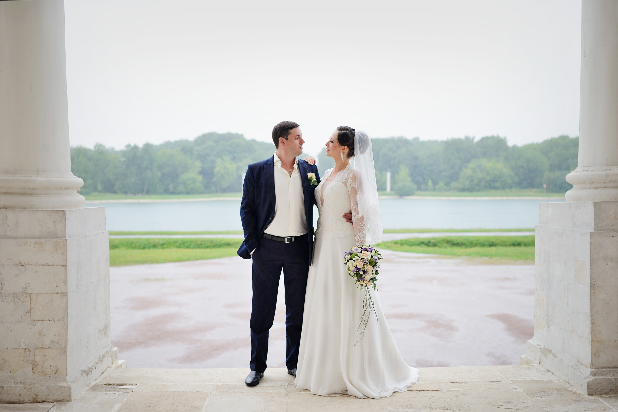 свадебная фотосессия усадьба кусково