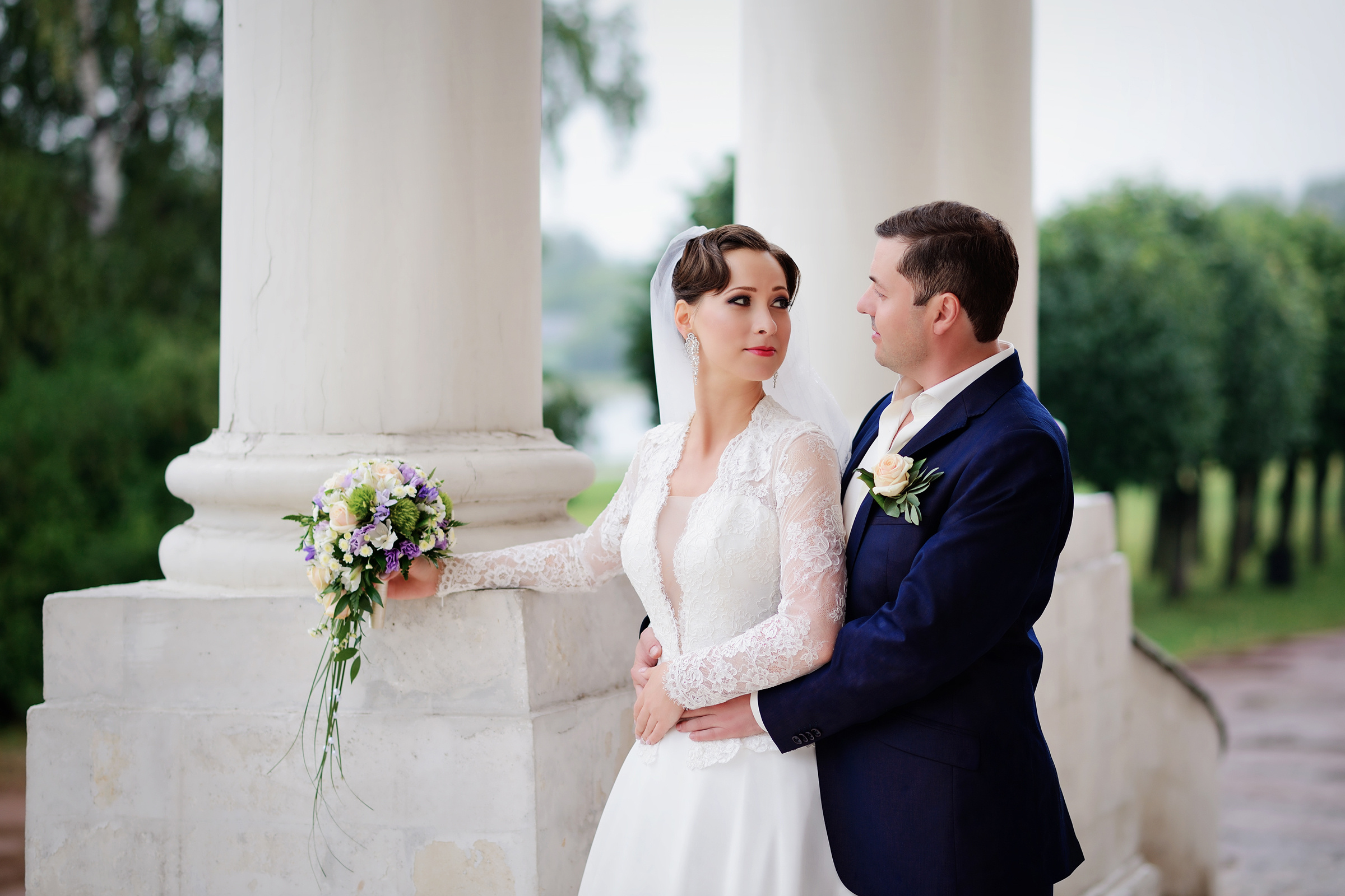 свадебная фотосессия усадьба кусково