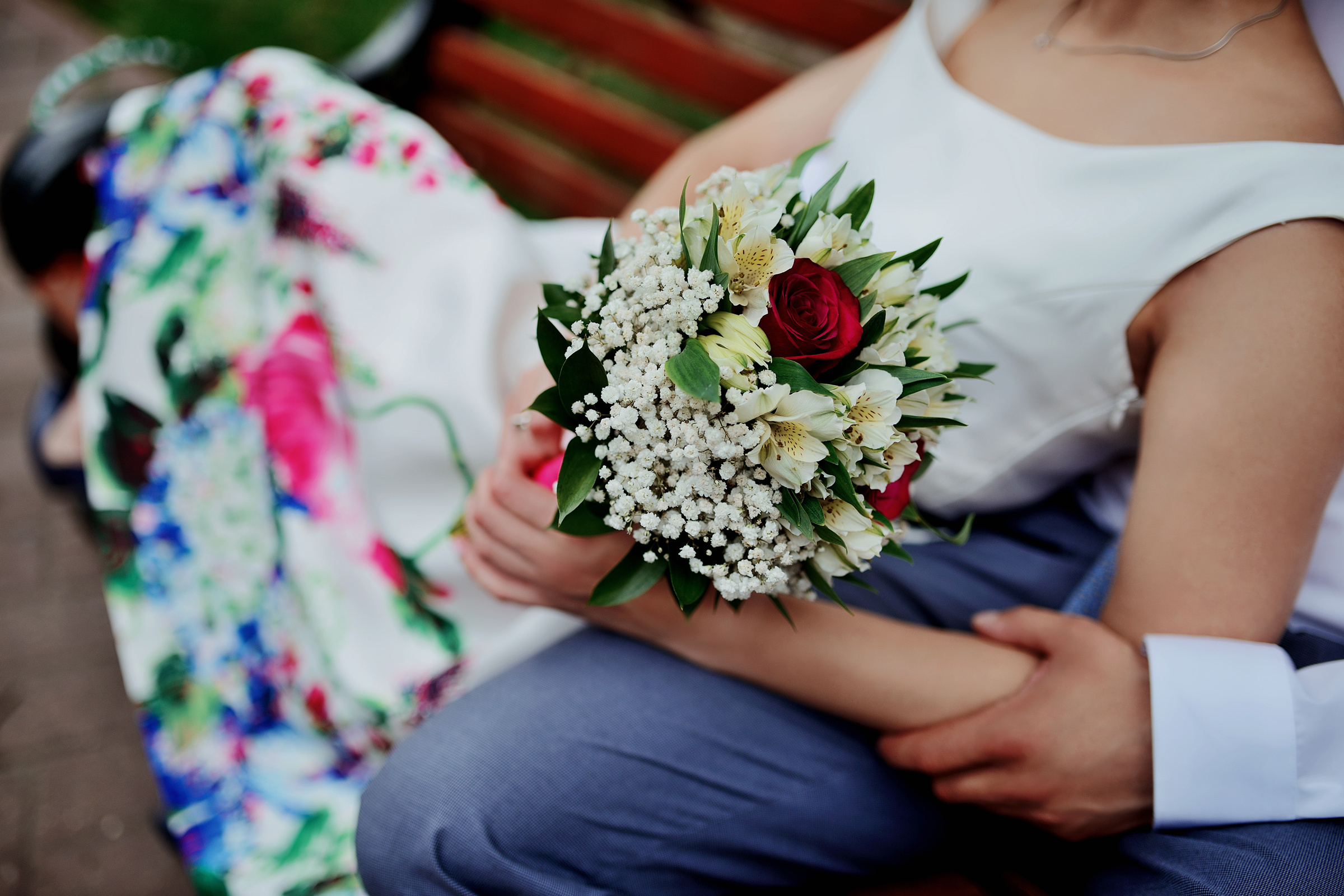 свадебная фотосессия нескучный сад