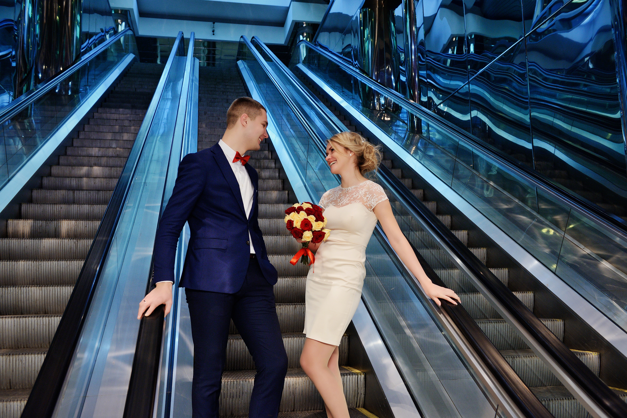 Свадебная фотосессия мост Багратион