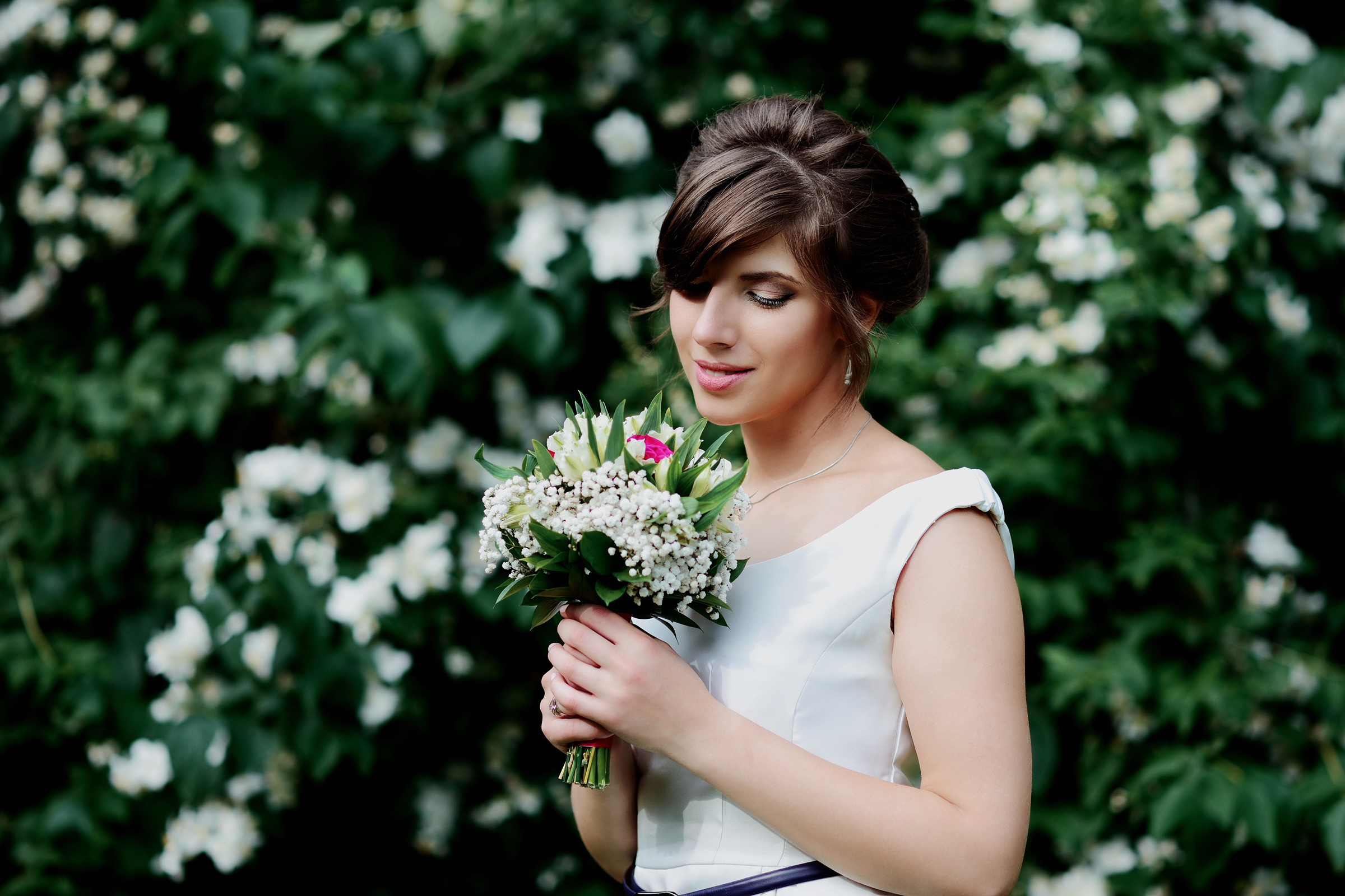 свадебная фотосессия нескучный сад