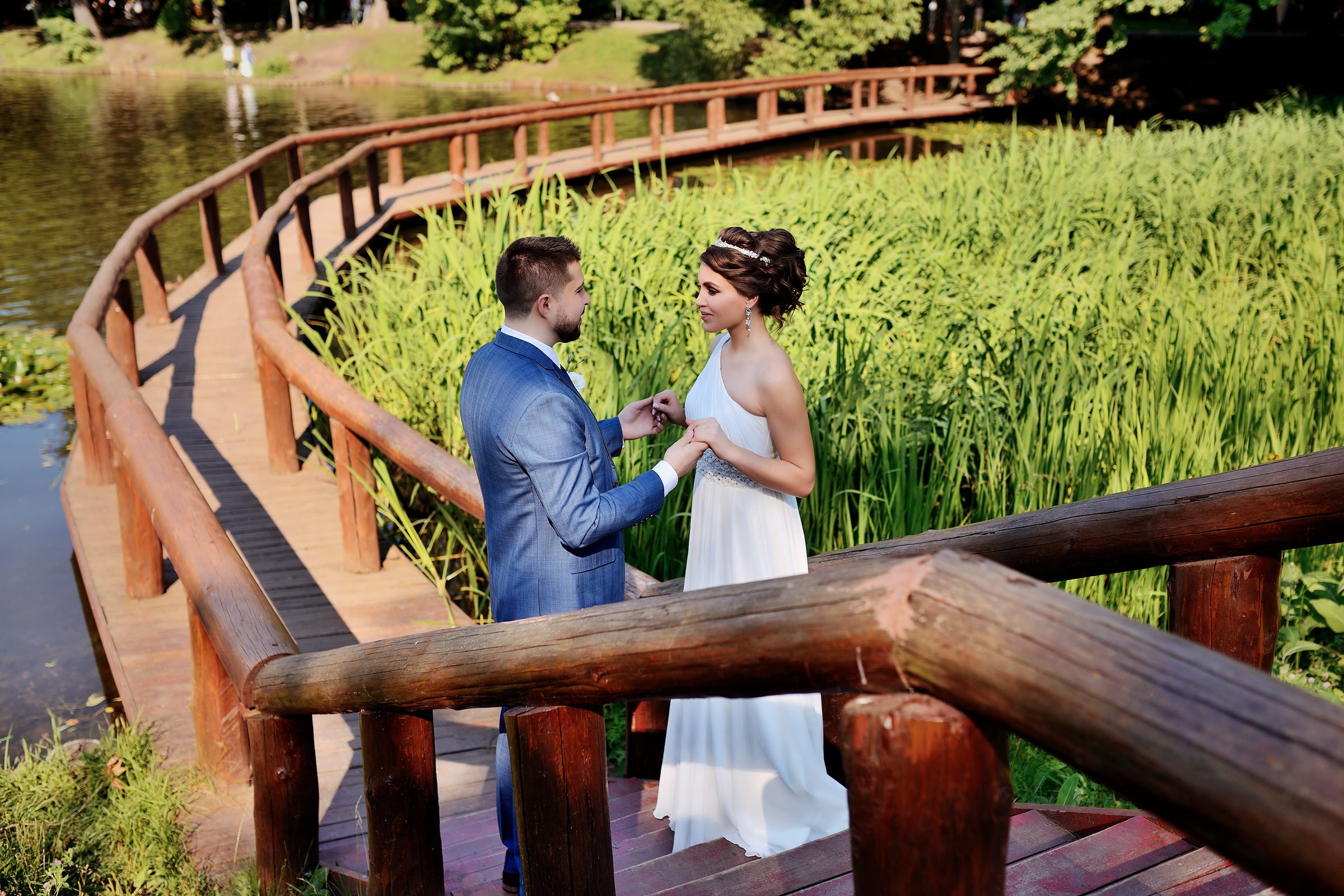 свадебная фотосессия усадьба воронцово