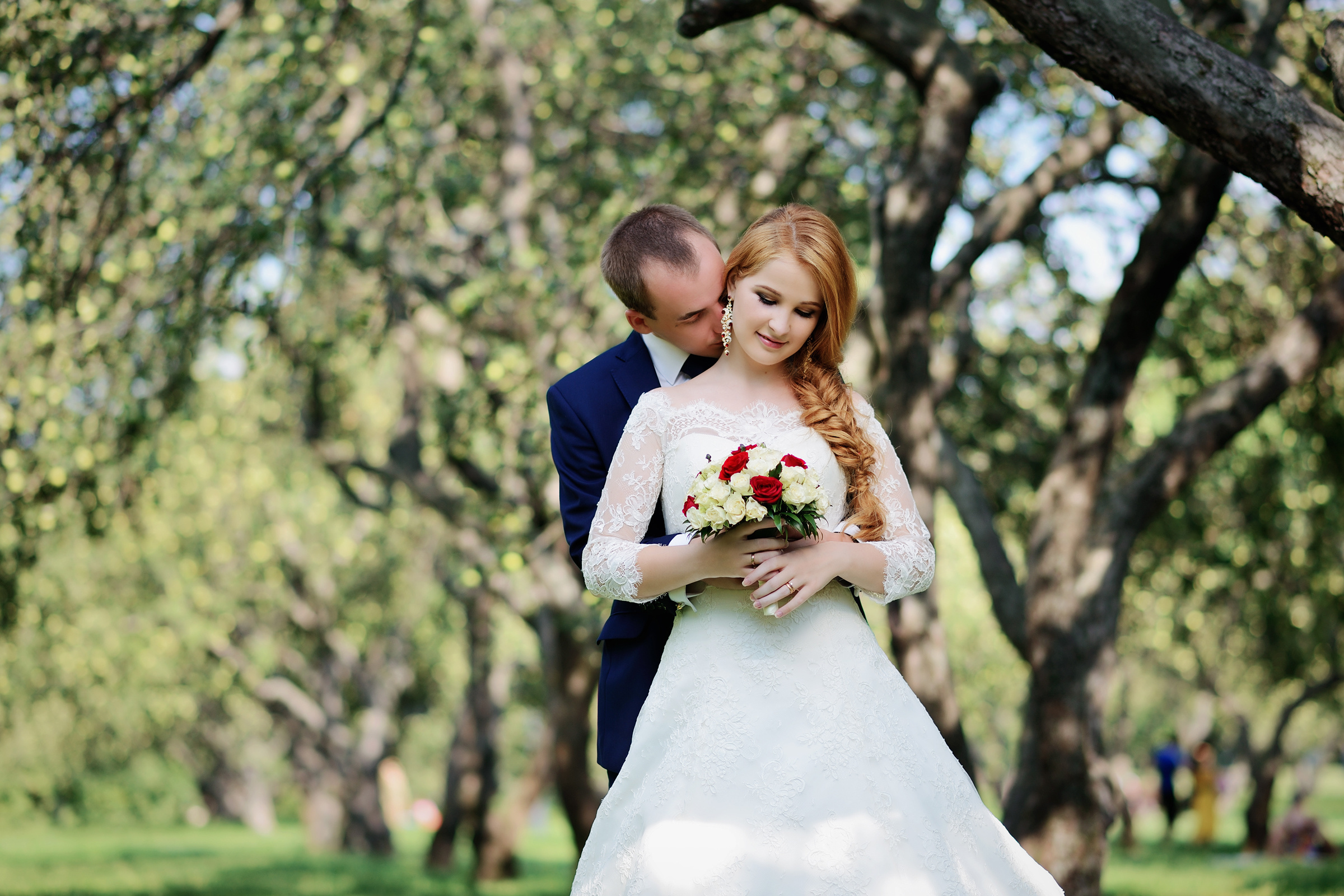 свадебная фотосессия в усадьбе коломенское