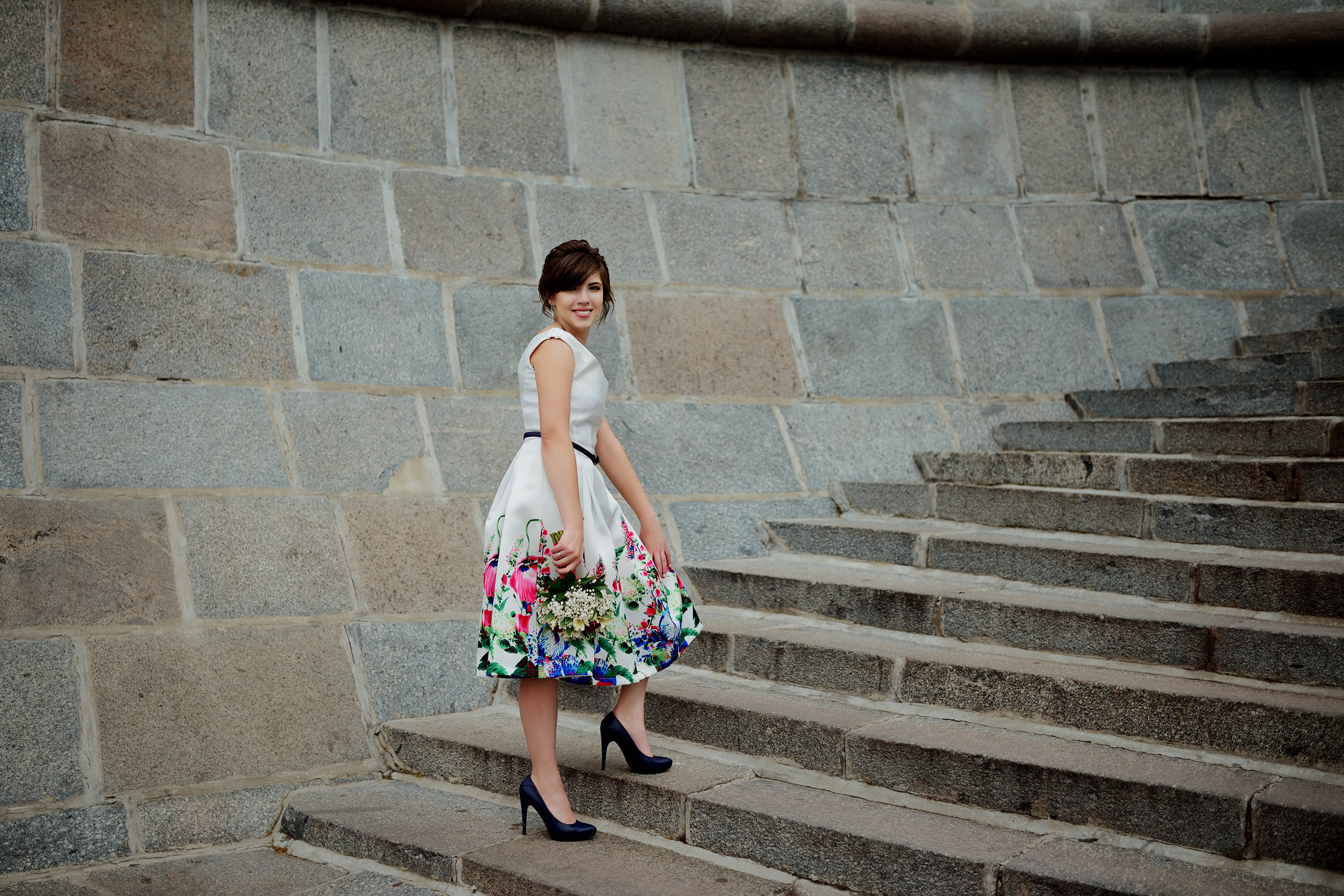 свадебная фотосессия нескучный сад