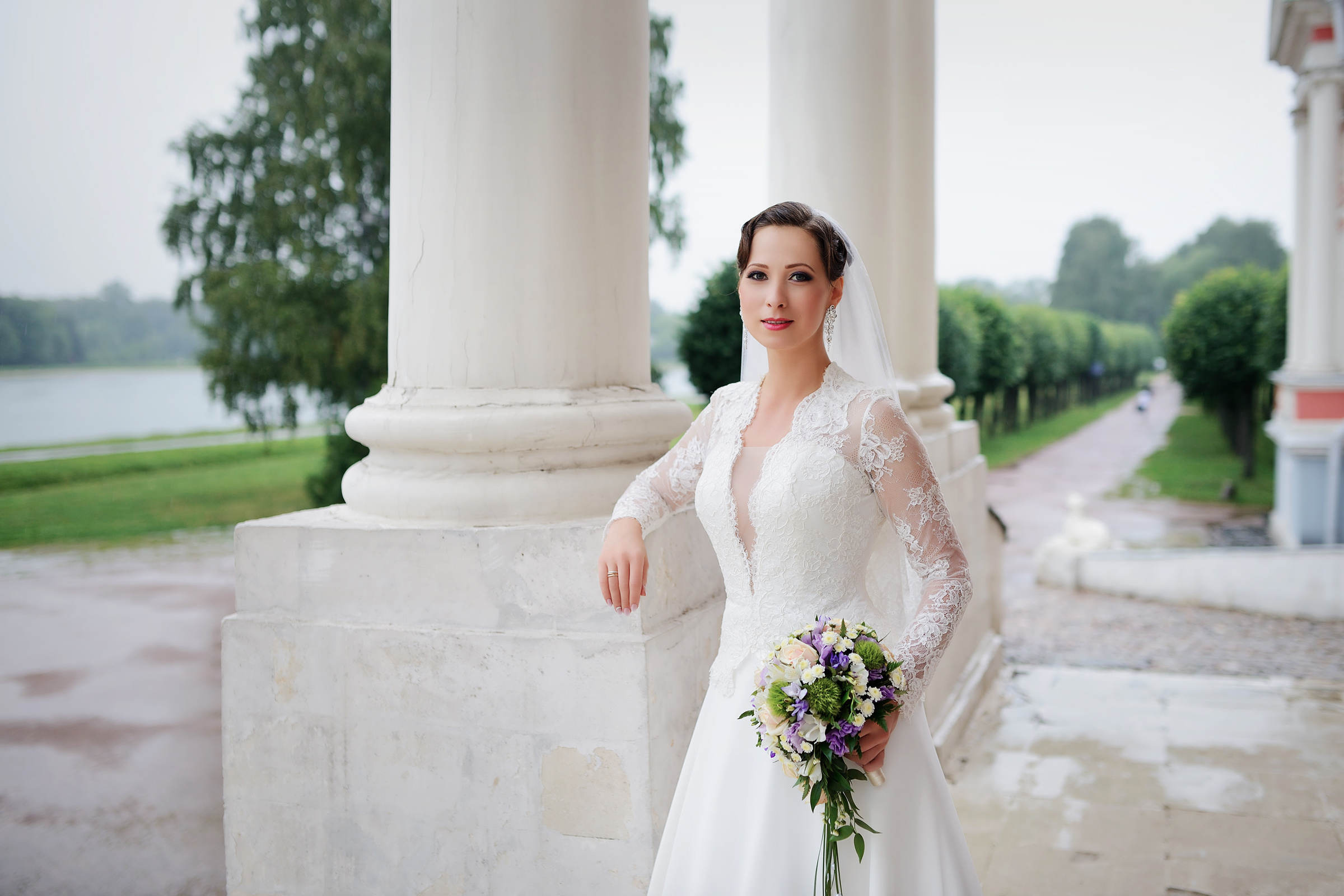 свадебная фотосессия усадьба кусково