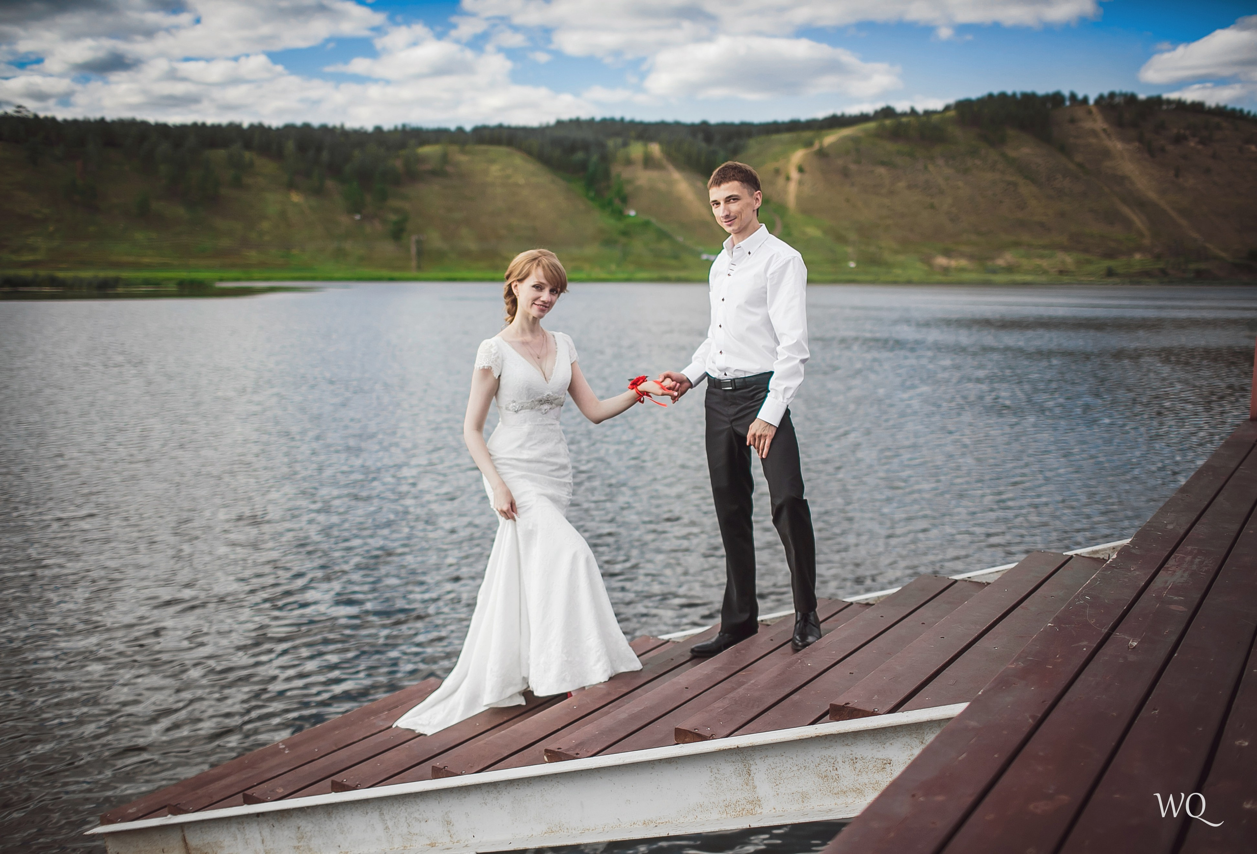 Летнее свадебное фото. Фотограф Надежда Куин, Якутск