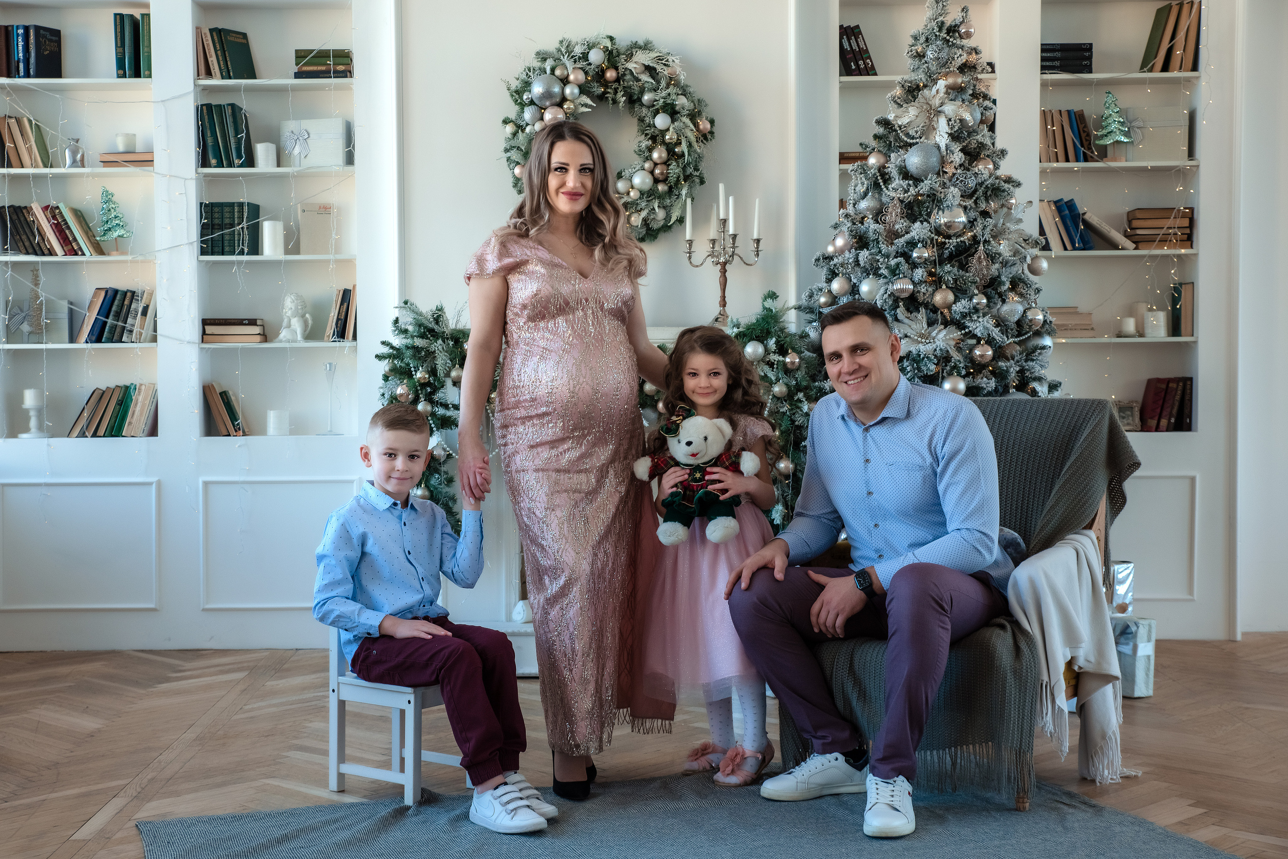 Юлька, Сашка и их малыши. Семейный Фотограф в Туле Юлия Федотова