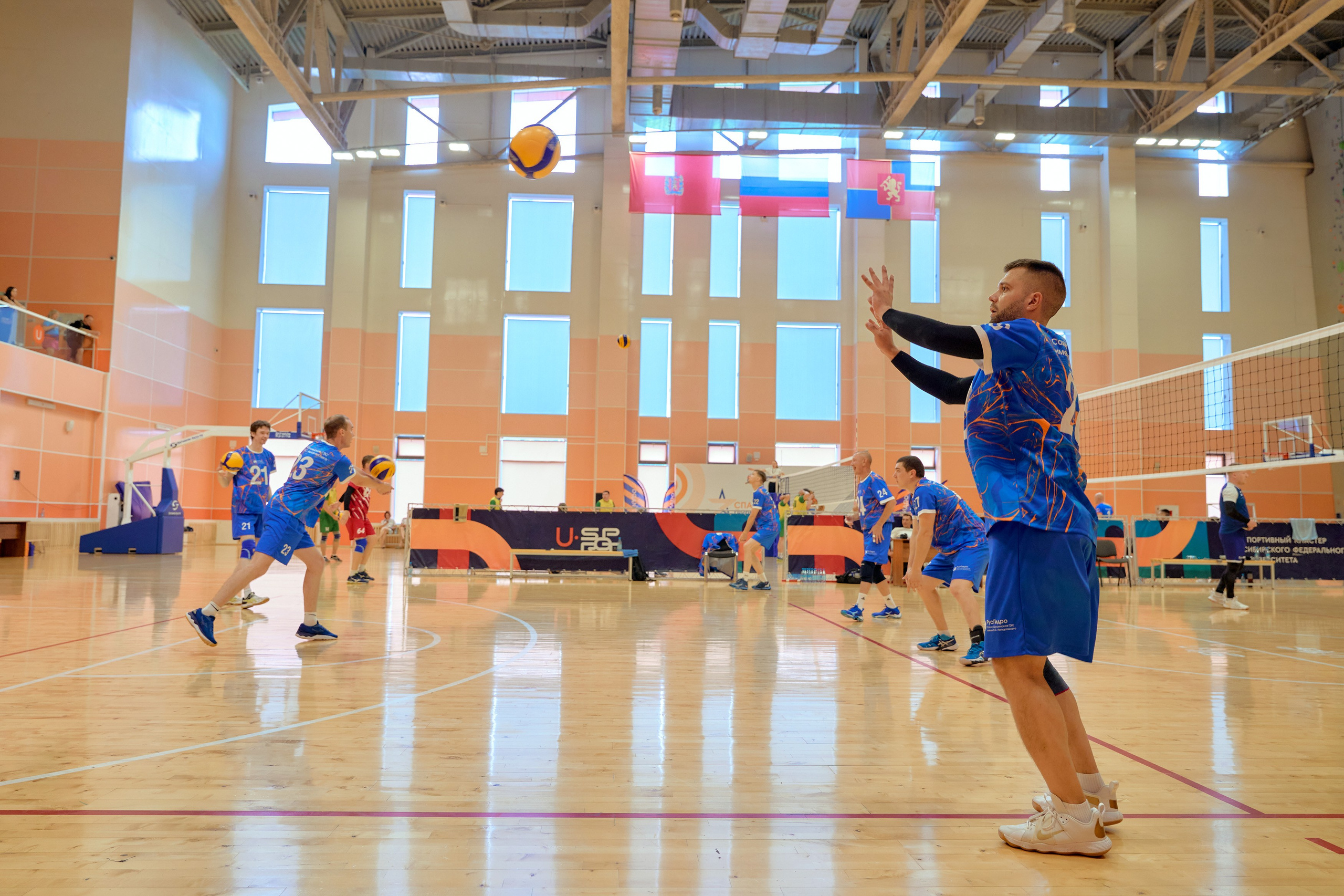 Спартакиада Группы РУСГИДРО | Волейбол. Александр Сазонов Красноярск