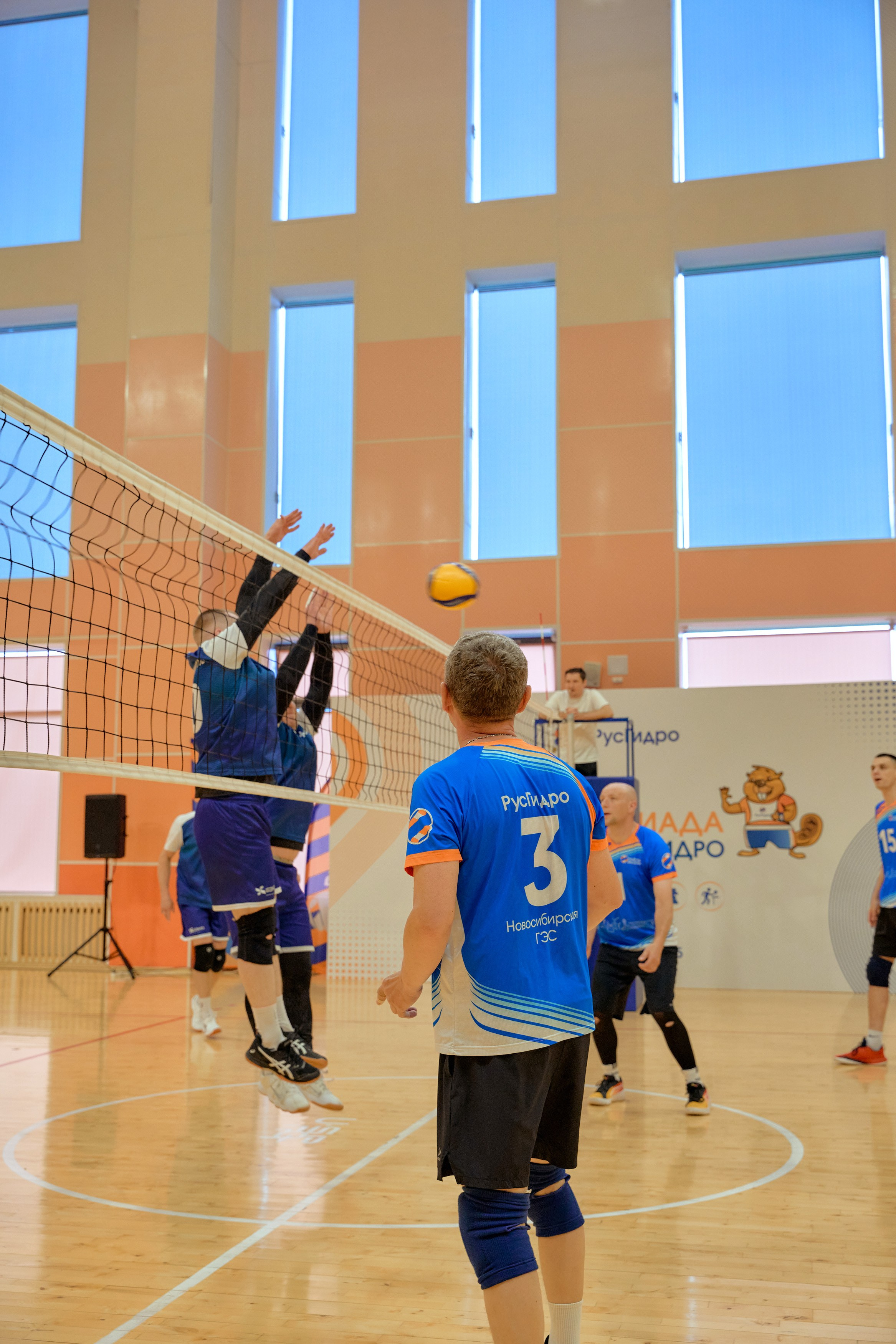 Спартакиада Группы РУСГИДРО | Волейбол. Александр Сазонов Красноярск