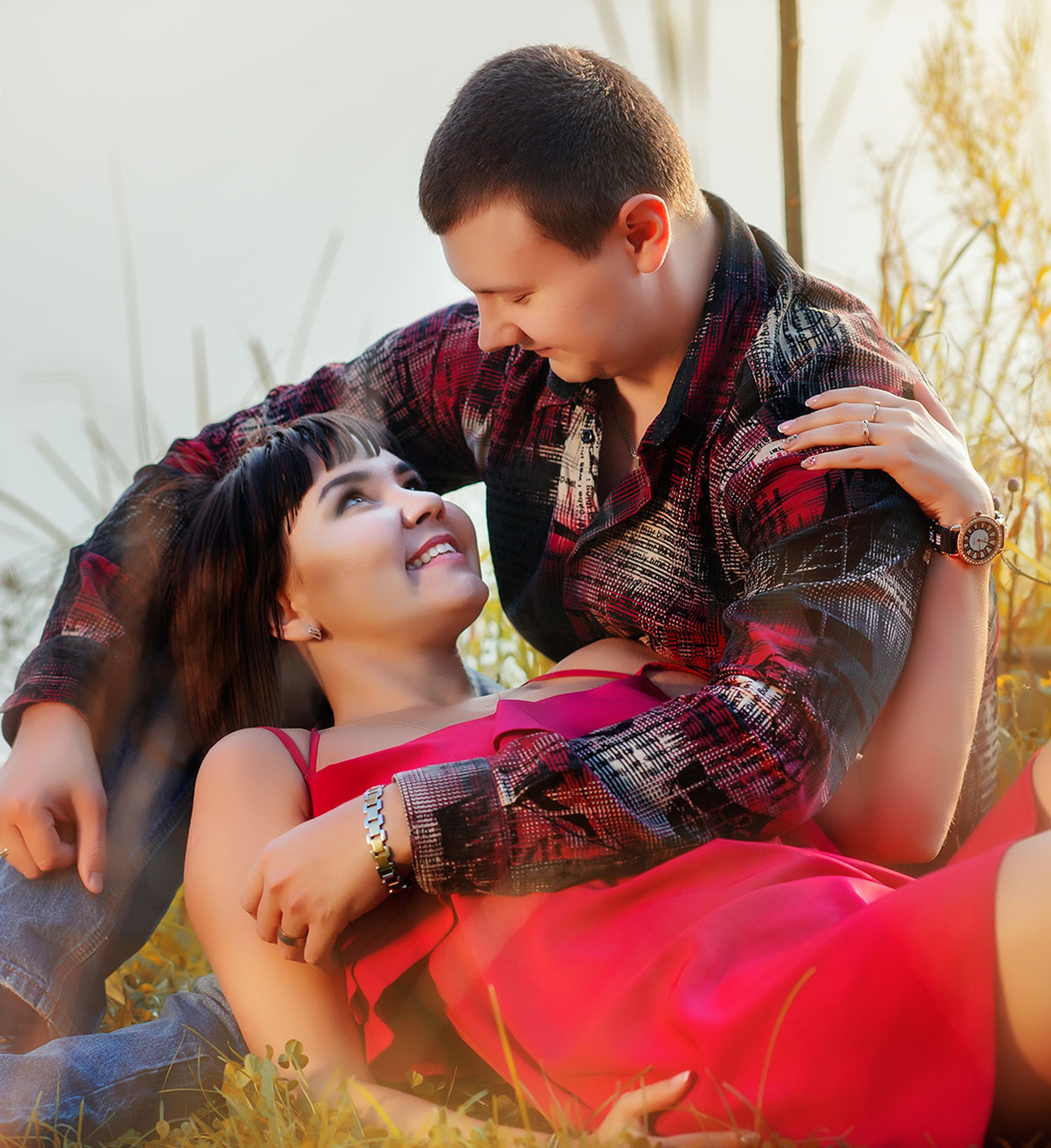 Семейная съёмка на природе. Семейный фотограф г. Новокузнецк Юлия Машникова