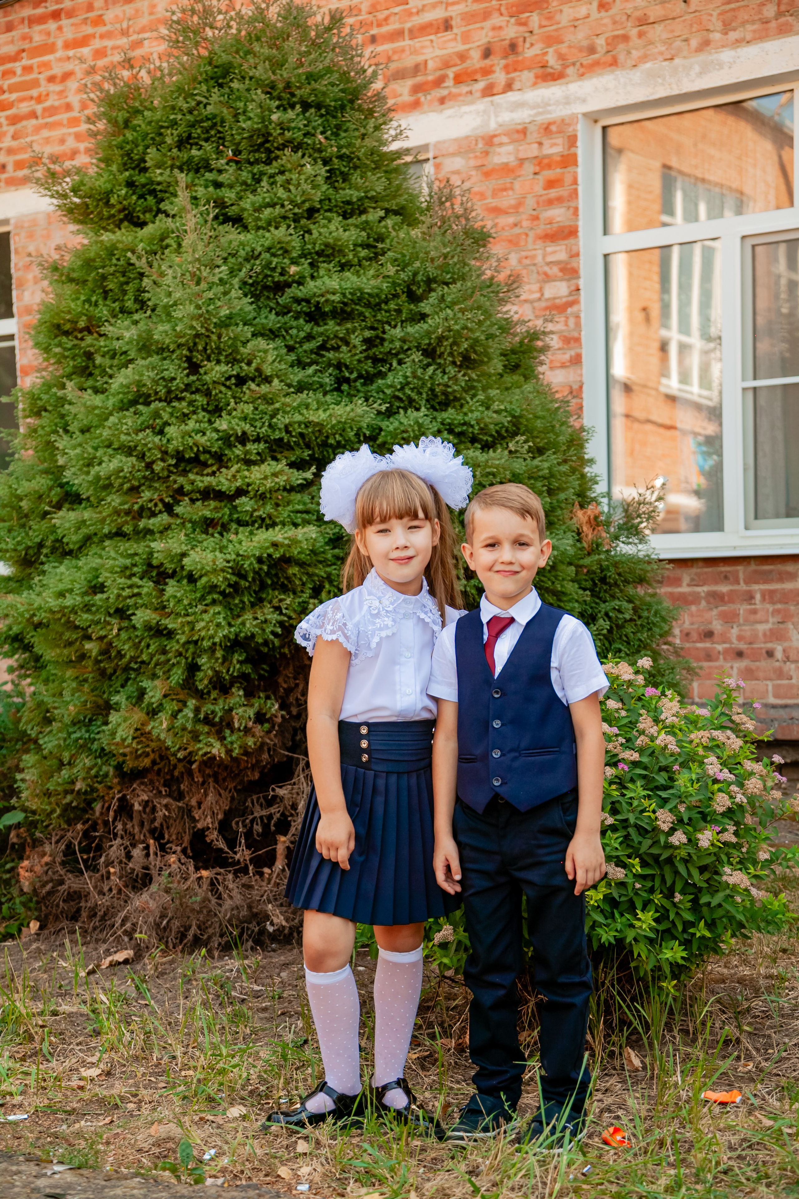 1 сентября линейка. Свадебный и семейный фотограф в Армавире