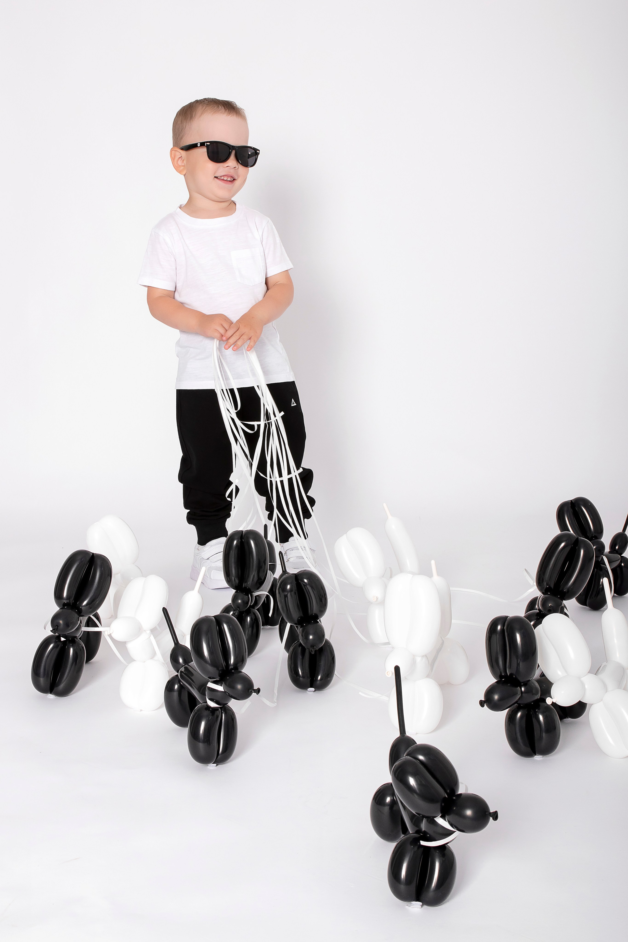 Фотосессия с воздушными шариками для Саши. Фотограф Наталья Жильцова